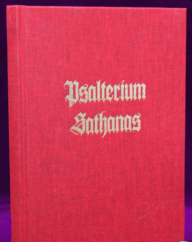 Psalterium Sathanas – J. Boomsma – Hardcover, Limited Edition #15 of 100 – 2015