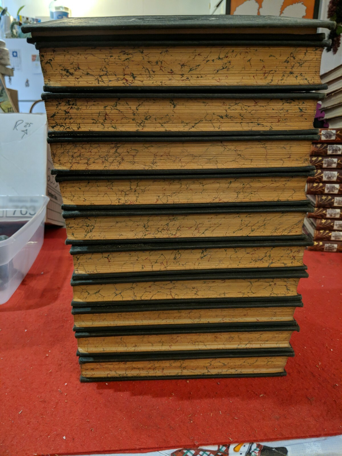 1924 American Reference Library Encyclopedic & Loose-Leaf Extension Service set