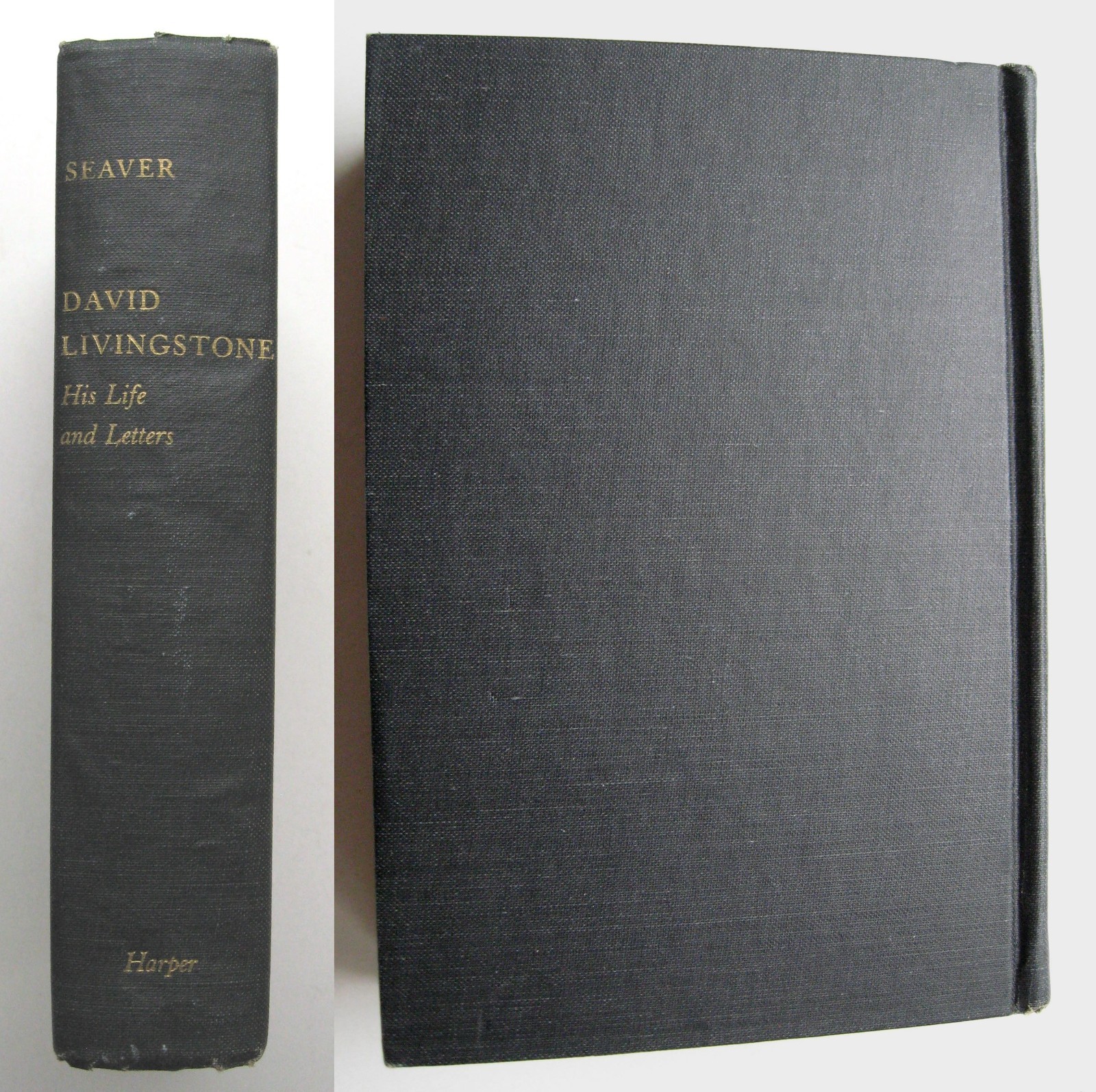 DAVID LIVINGSTONE Life & Letters ~ George Seaver HC 1957 1st Edition Maps – 28