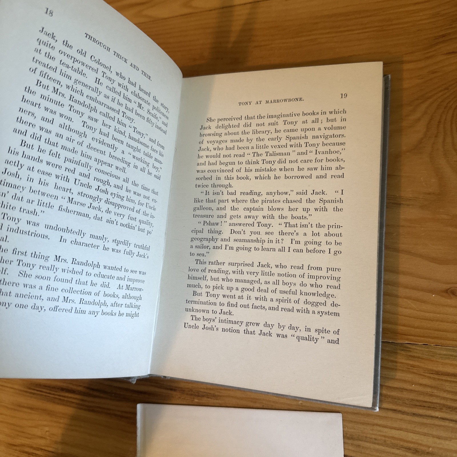 Through Thick and Thin & The Midshipmen’s Mess Seawell, Molly. First Edition