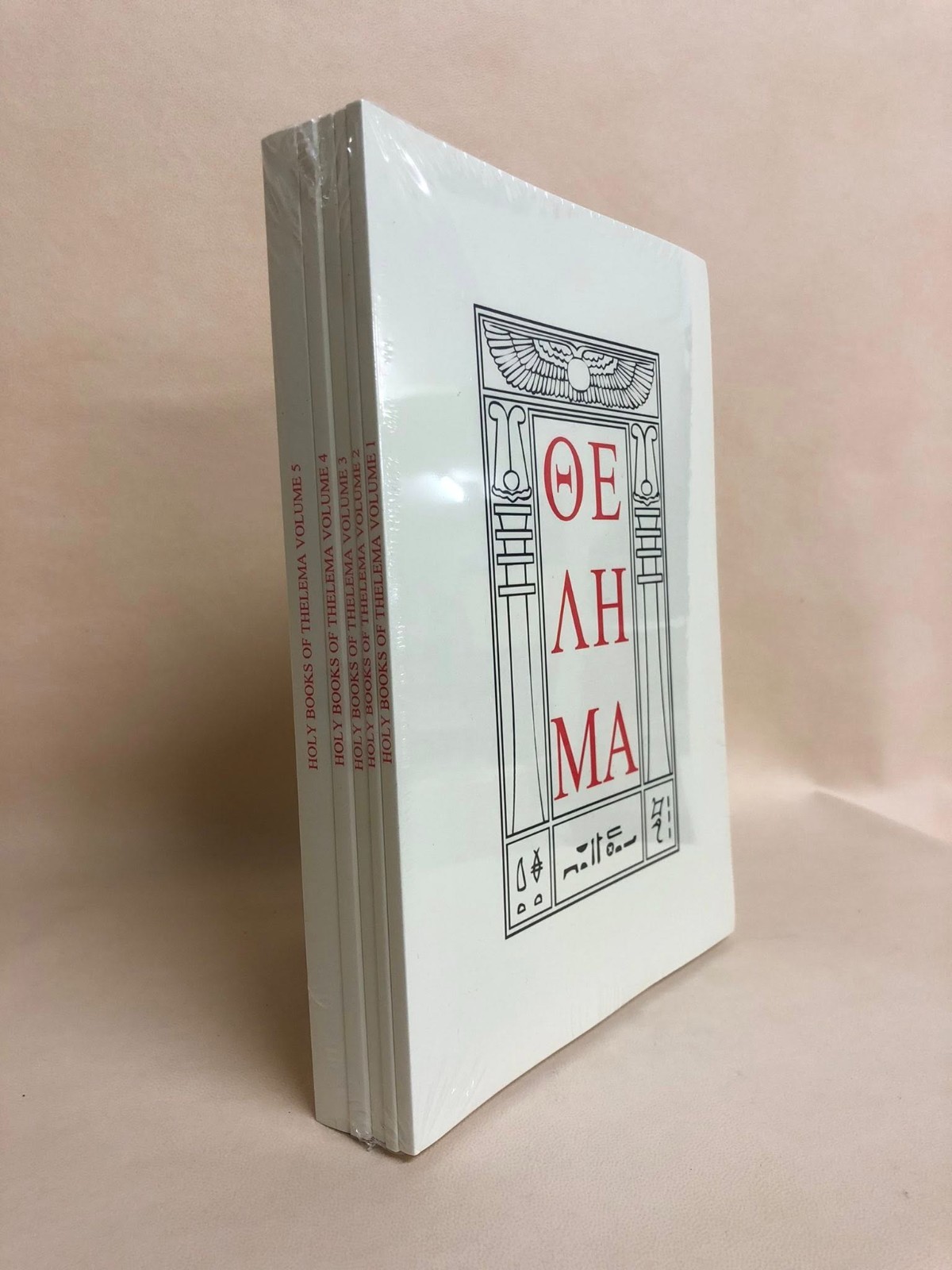 Aleister Crowley Holy Books of Thelema five vols occult rare large format set