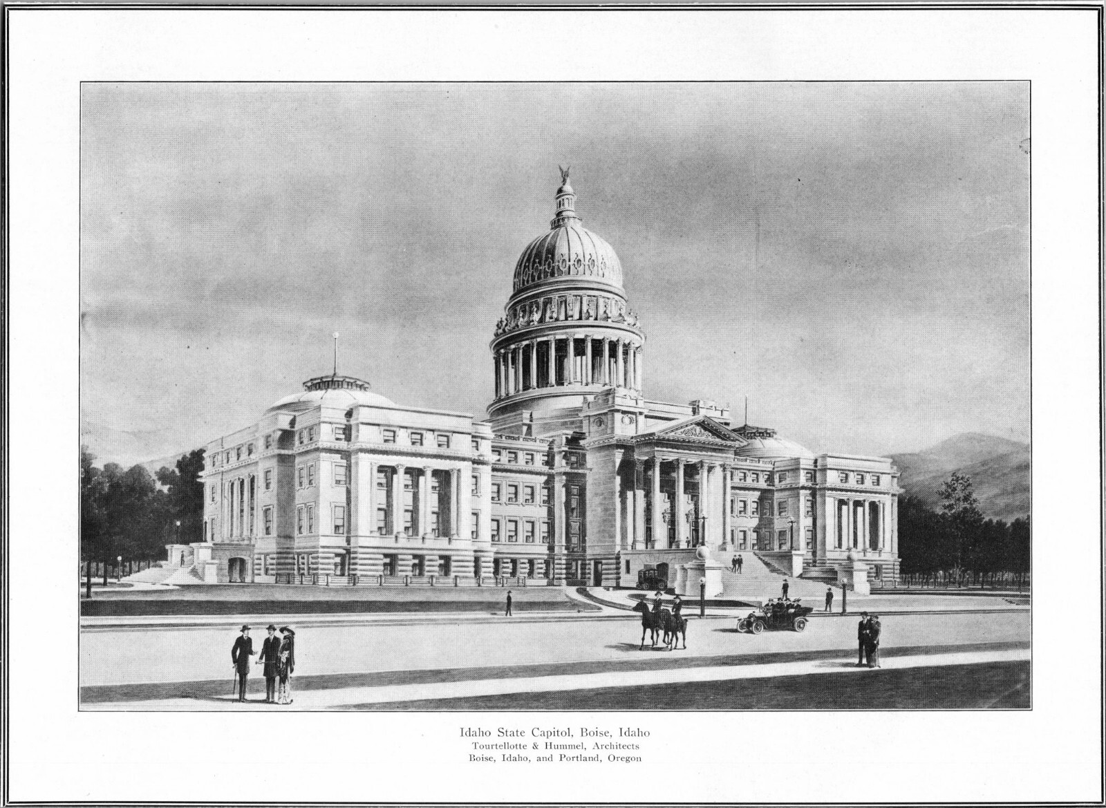 1914 Magazine Pages * Idaho State Capitol Boise Tourtellotte & Hummel Architects