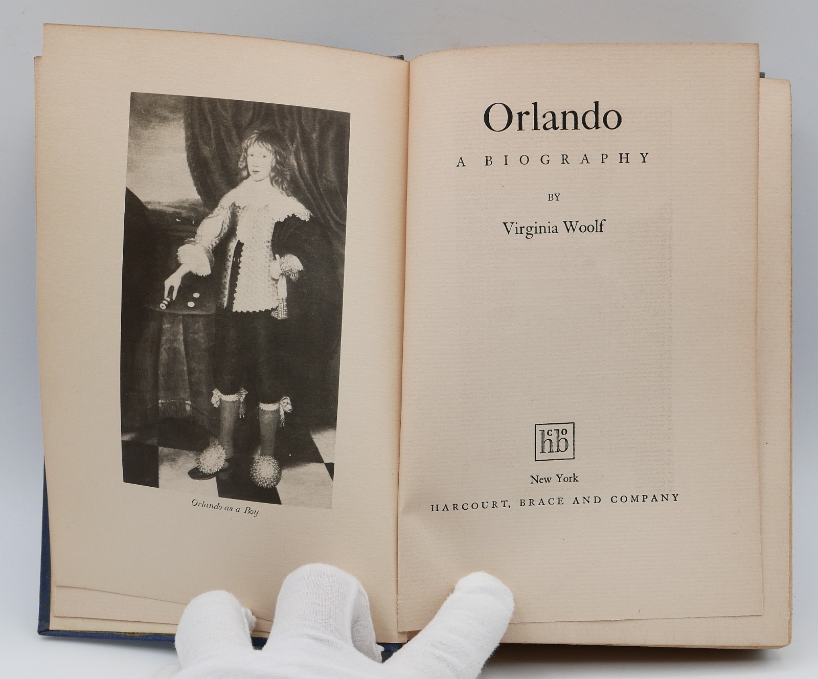 Orlando: A Biography by Virginia Woolf – Harcourt – 1st Regular Edition – 1928!