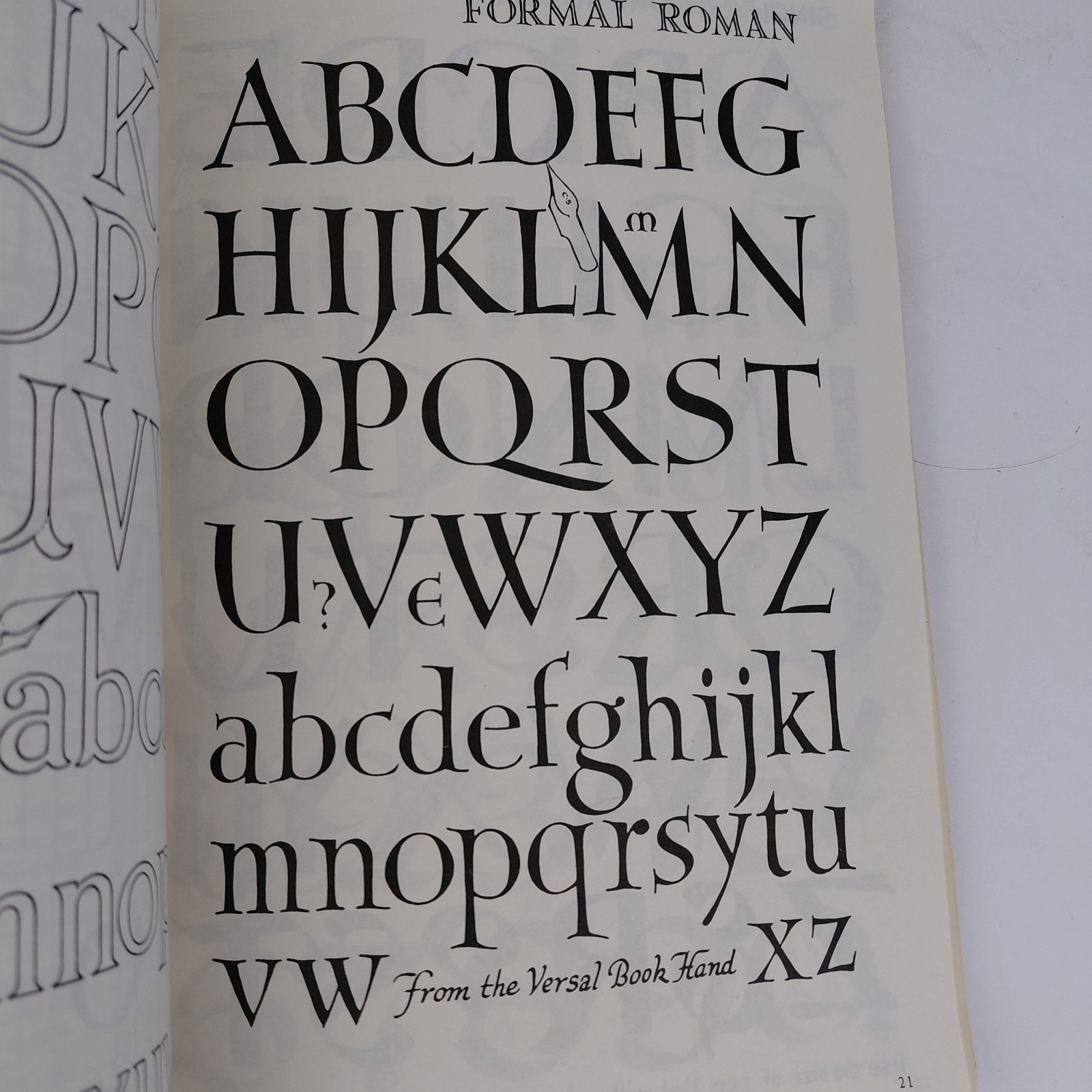 Speedball 20th Edition Textbook Calligraphy Pen Brush Lettering 1972