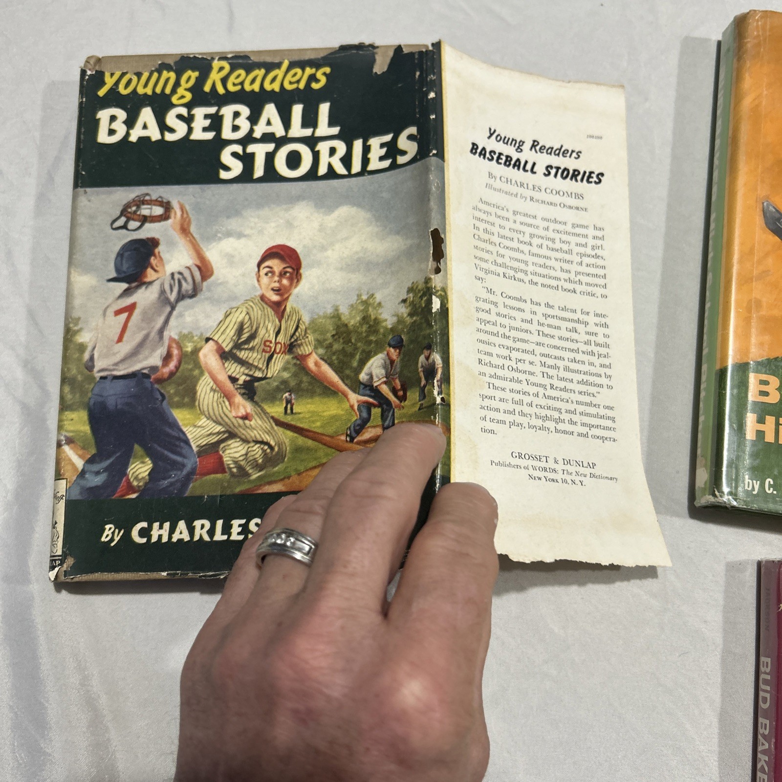 Sports Books, 1960S, Bud Baker, Chip, Hinton, Etc. Lots Of Five.
