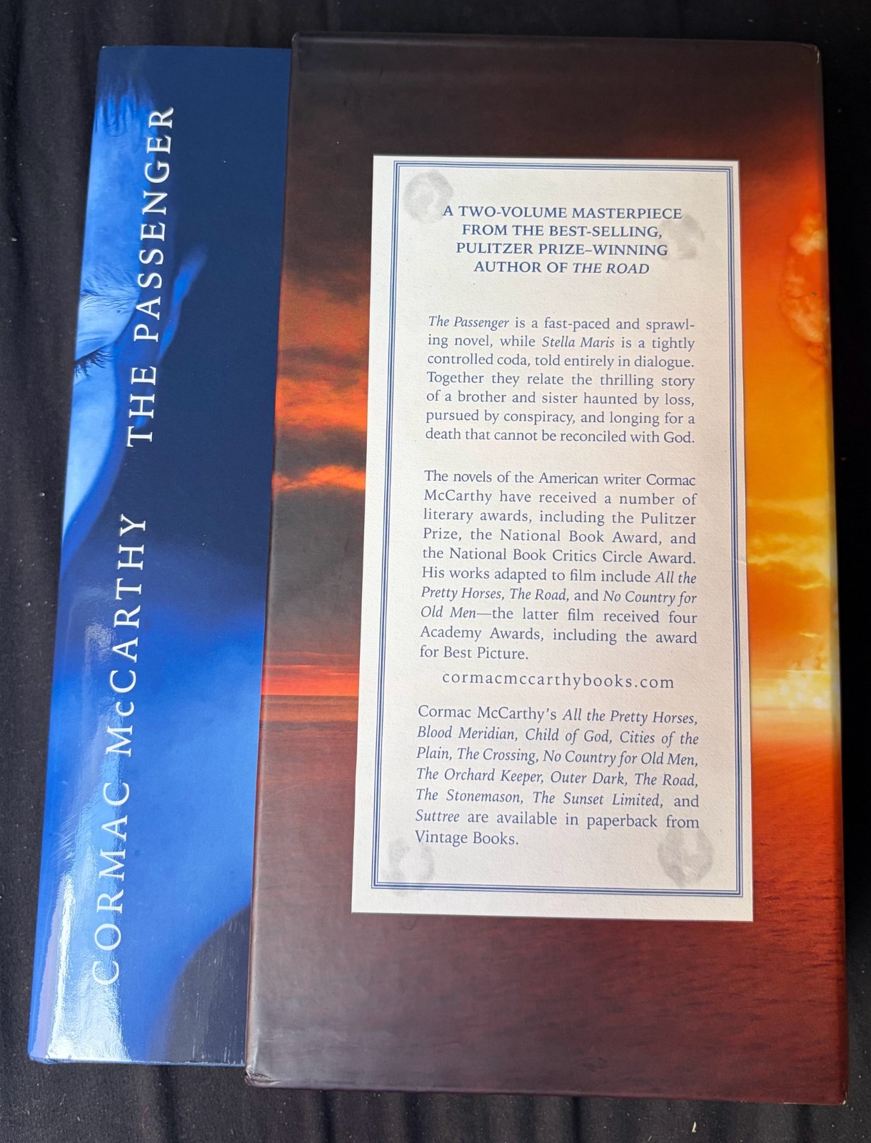 The Passenger Box Set 2x SIGNED by Cormac McCarthy JSA Authenticated (2022, HC)