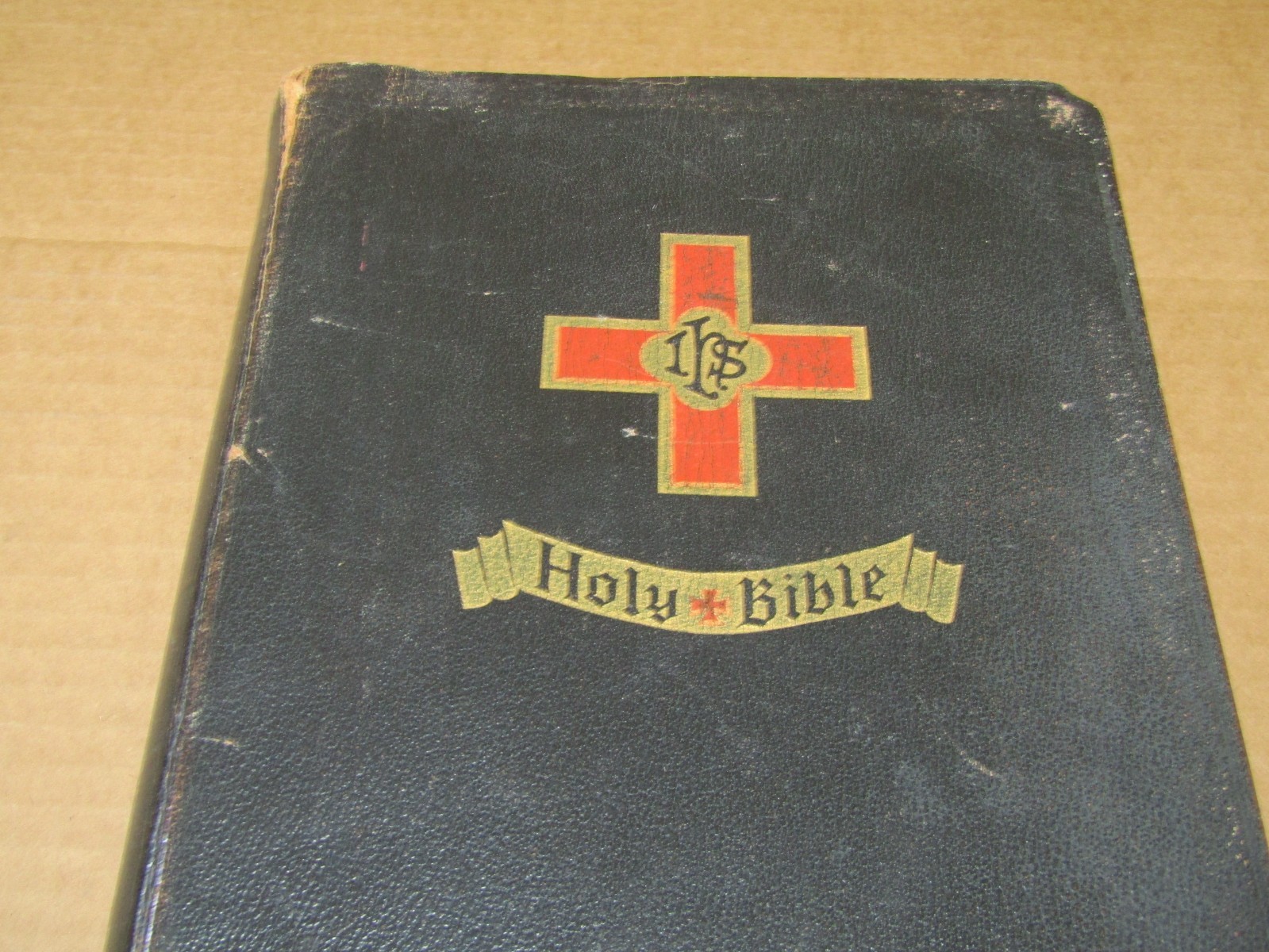 Holy Bible Concordance Reference Edition Red Letter Sears Roebuck 1944