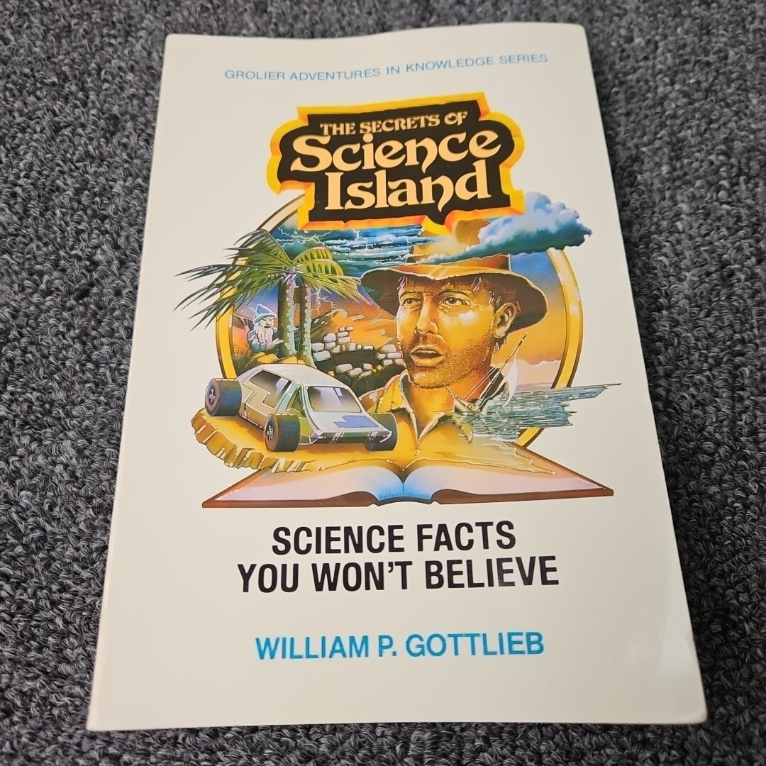 The Secrets of Science Island 1983 Book Rare William Gottlieb