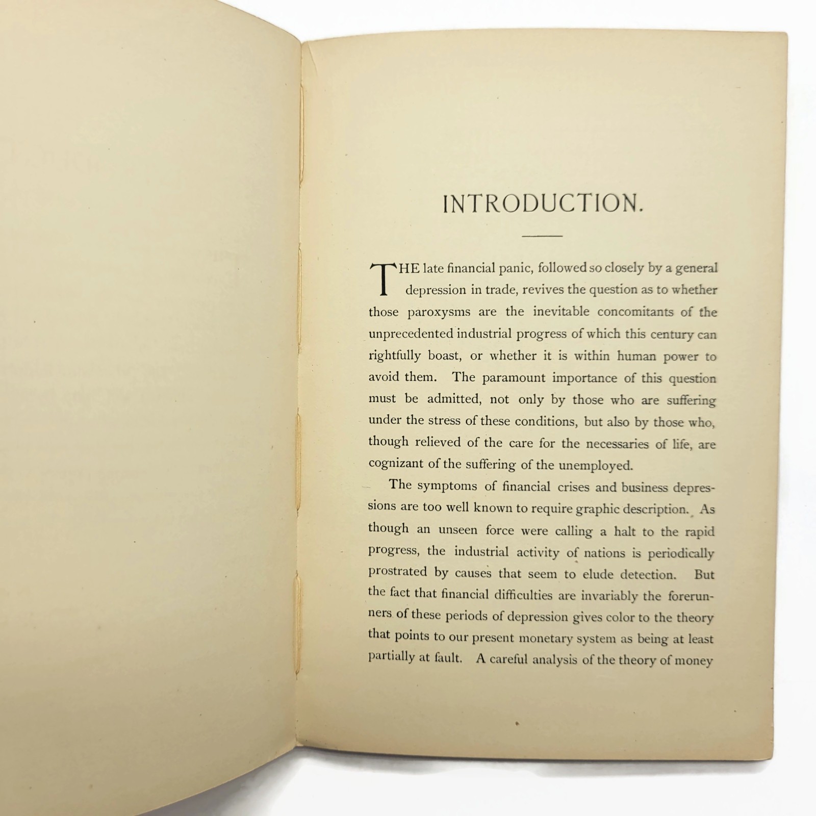 Vintage 1894 A Study of The Money Question Economics History Book Hugo Bilgram