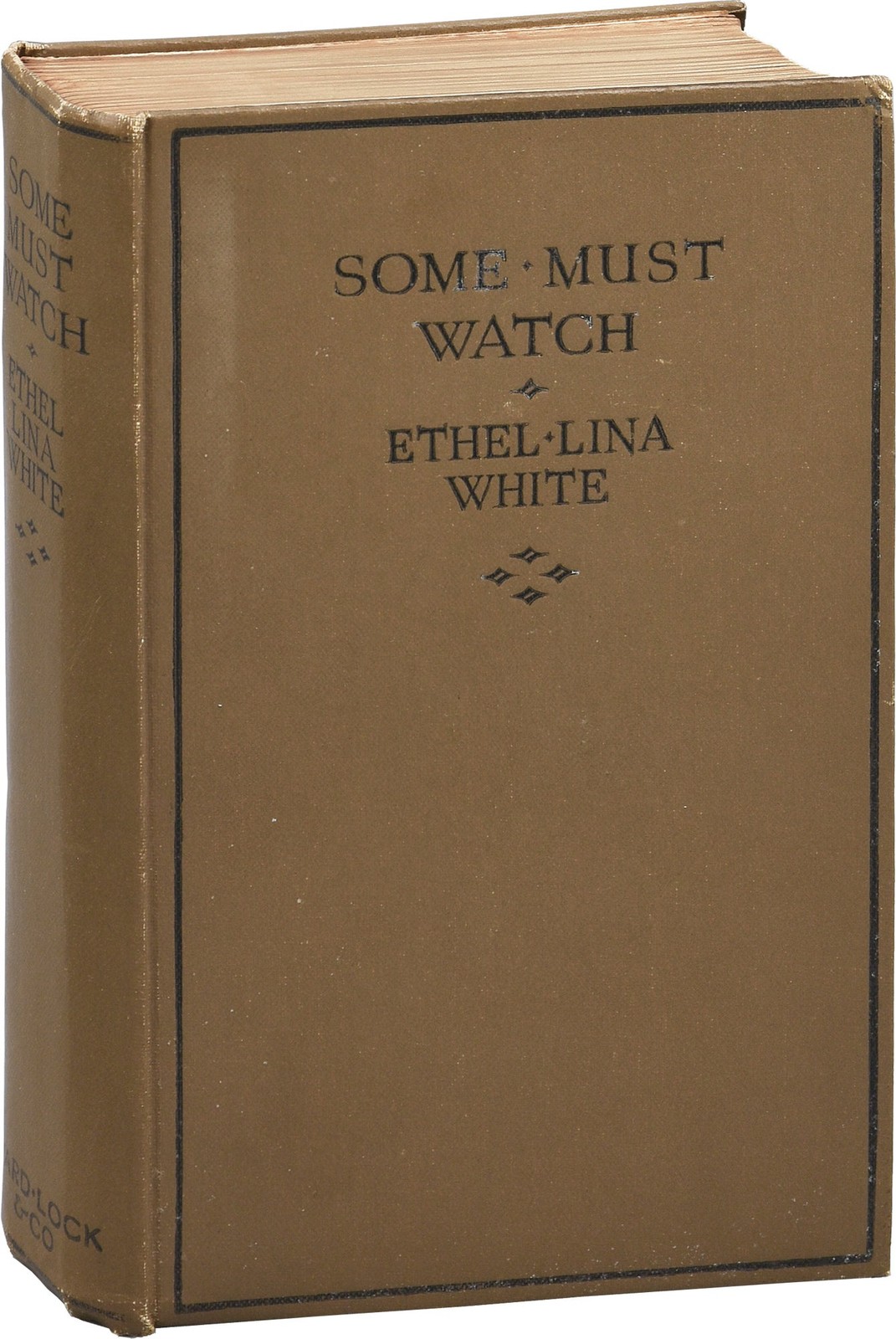 Ethel Lina White SOME MUST WATCH First UK Edition 1933 #151030