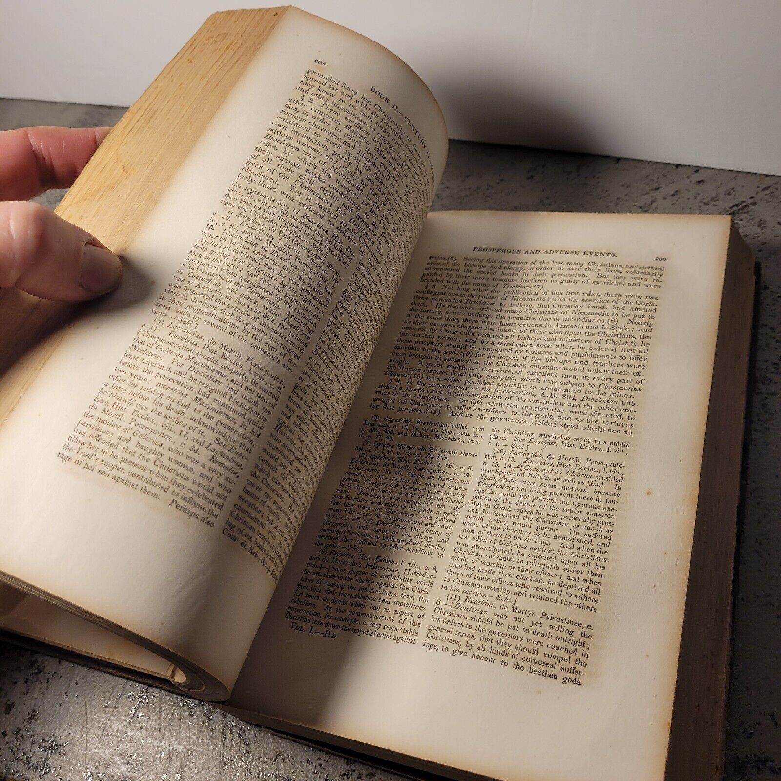 HC 1858 (RARE)-MOSHEIM’s ECCLESIASTICAL HISTORY-John Lawrence Von Mosheim Vol.1