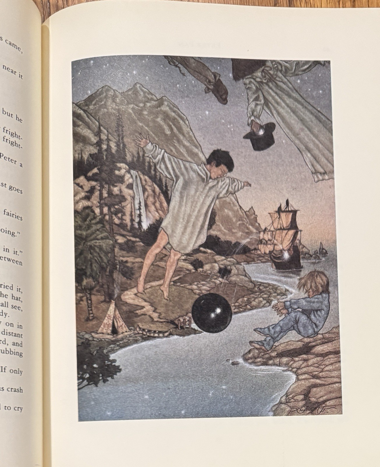 First Edition First Print 1987 Peter Pan J.M. Barrie & Michael Hague HC/ DJ