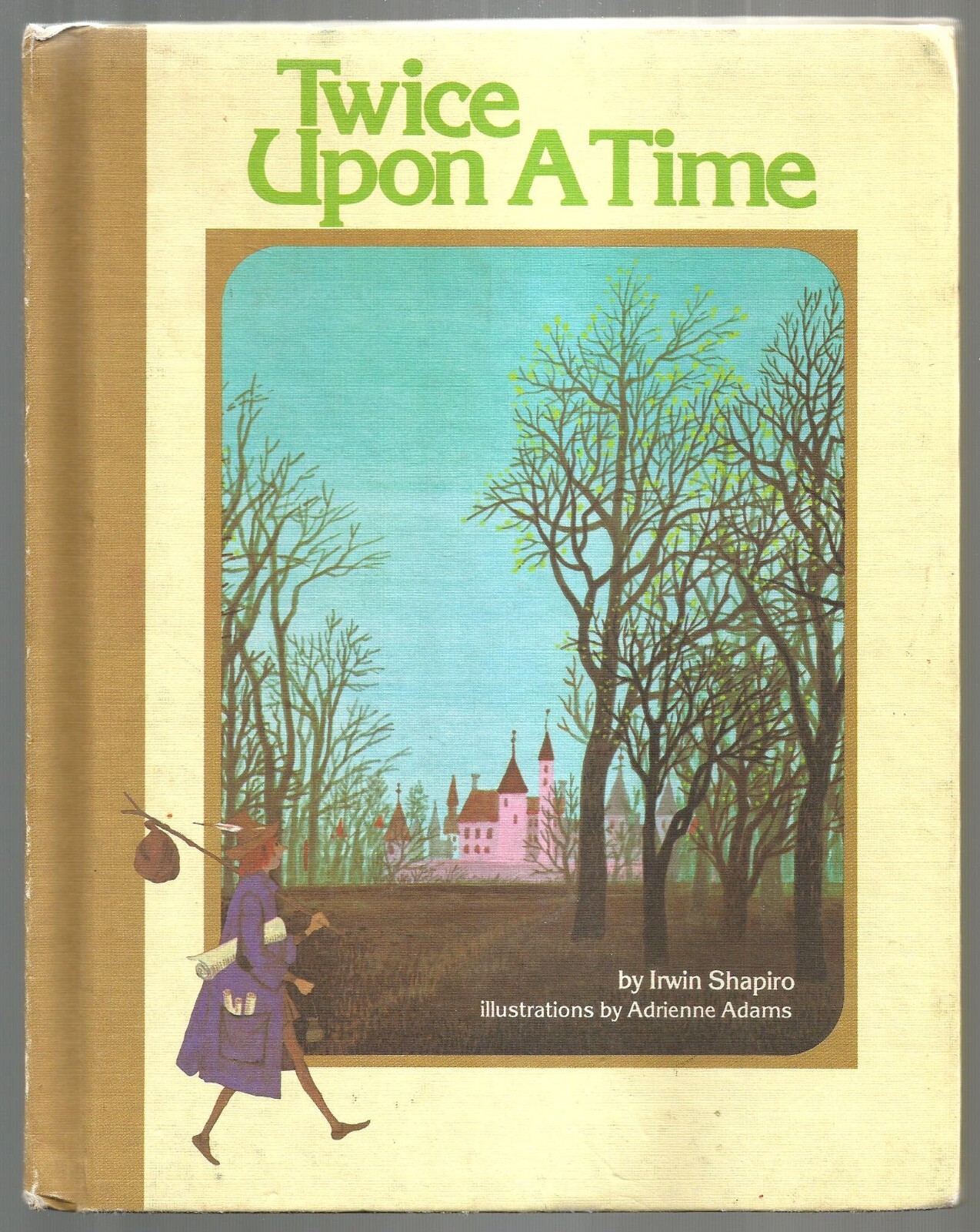Vintage Children’s Book ~ TWICE UPON A TIME ~ Irwin Shapiro ~ Adrienne Adams