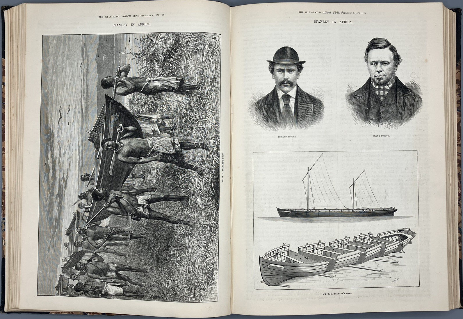 The Illustrated London News 1878 Vol 72 Kaffir War & Stanley Africa Special No