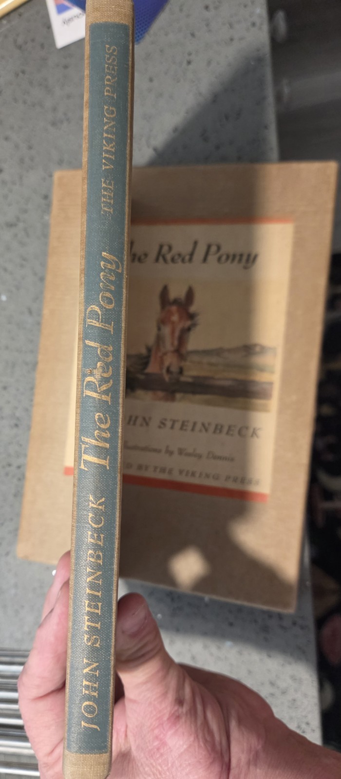 The Red Pony John Steinbeck 1945 1st Illustrated Edition Vintage Children’s Book