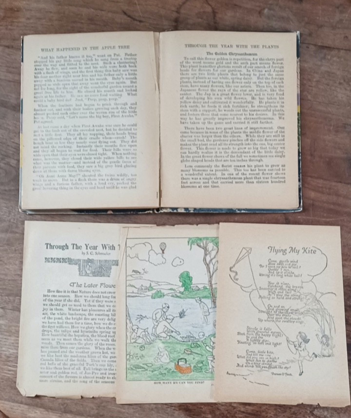 The Children’s Annual Pitter Patter Book 1928 Whitman Hardcover W688