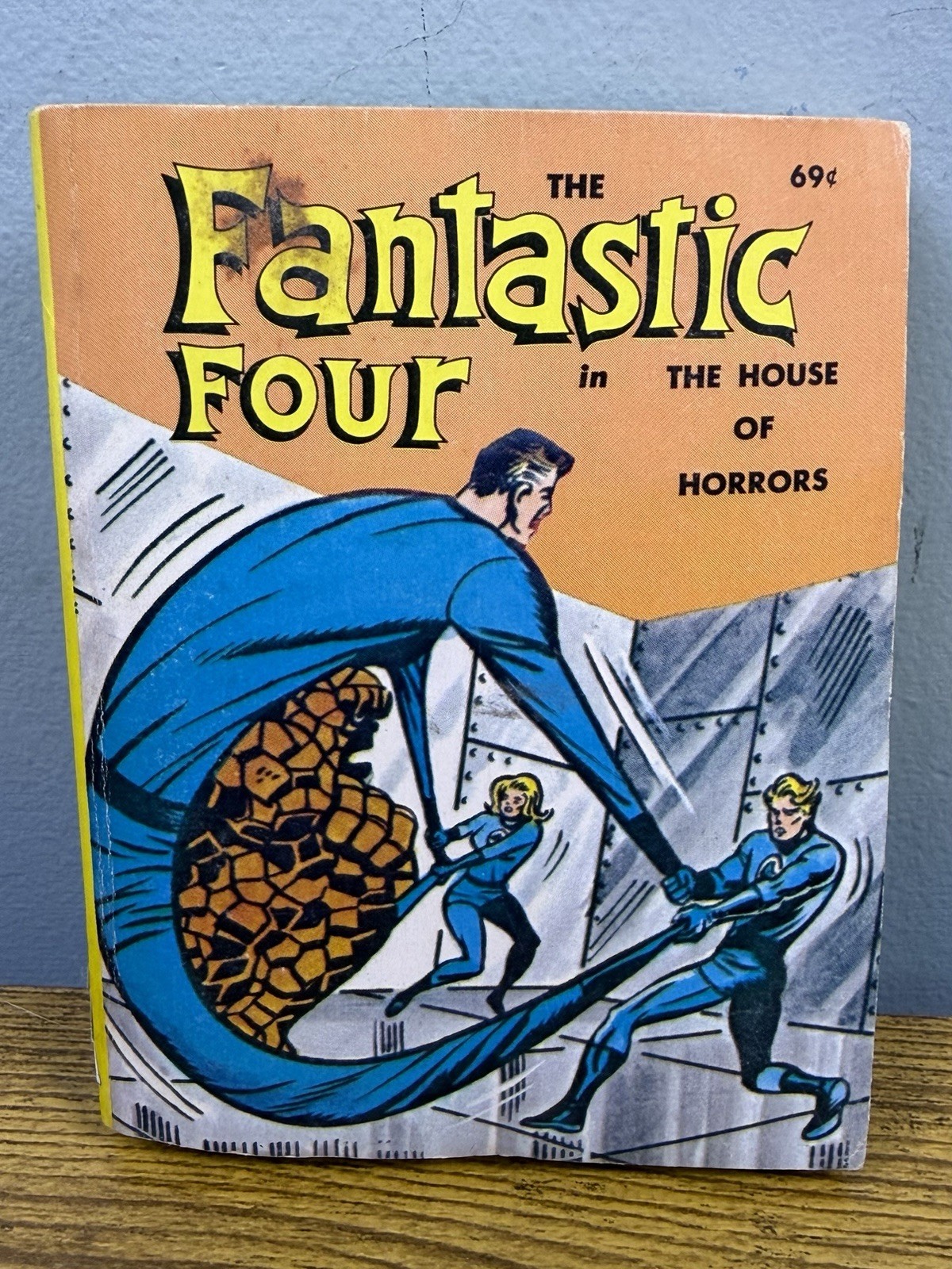 Fantastic Four In The House Of Horrors William Johnston Whitman Paperback 1968