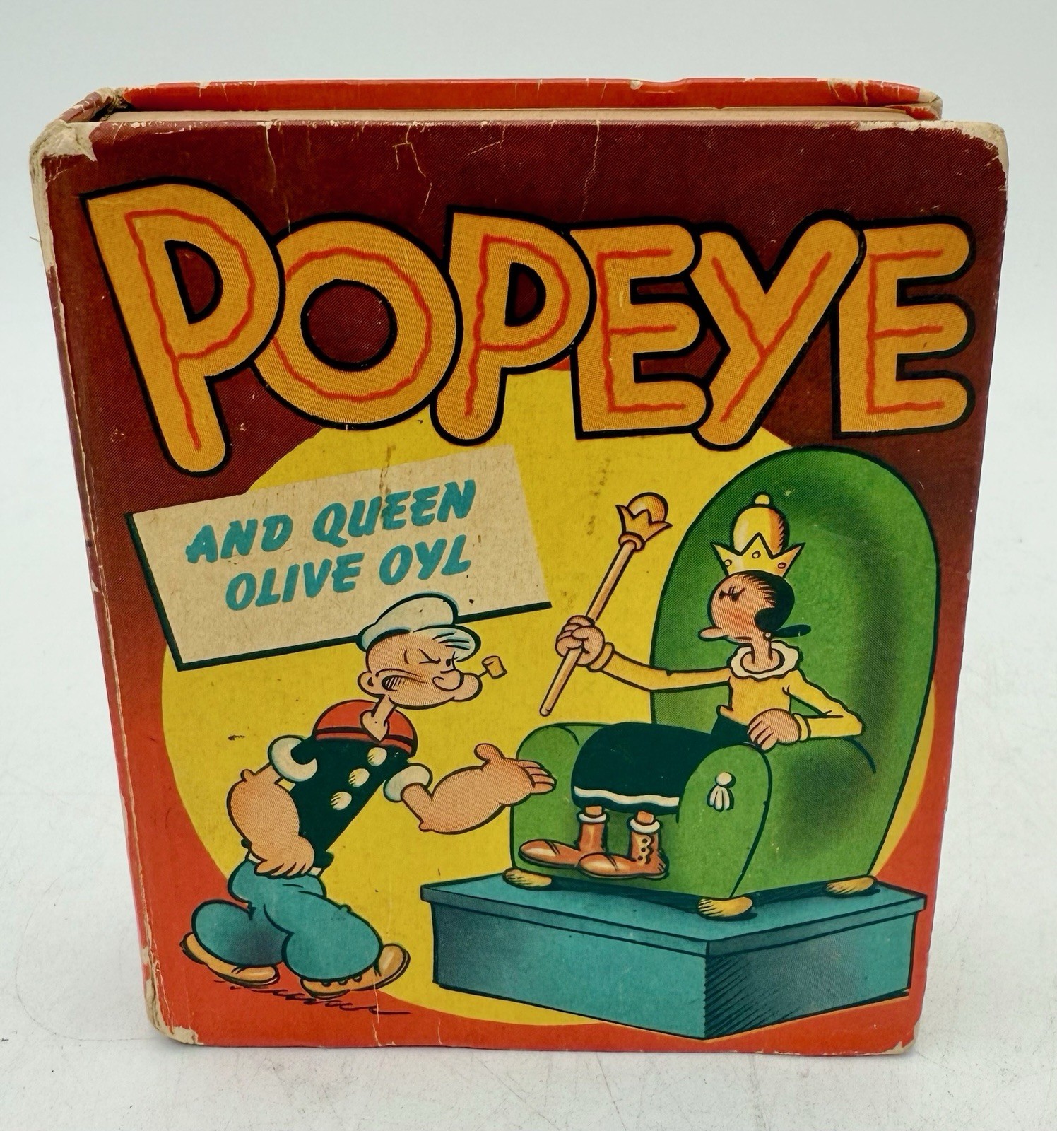 VINTAGE POPEYE AND QUEEN OLIVE OYL BETTER LITTLE BOOK 1949