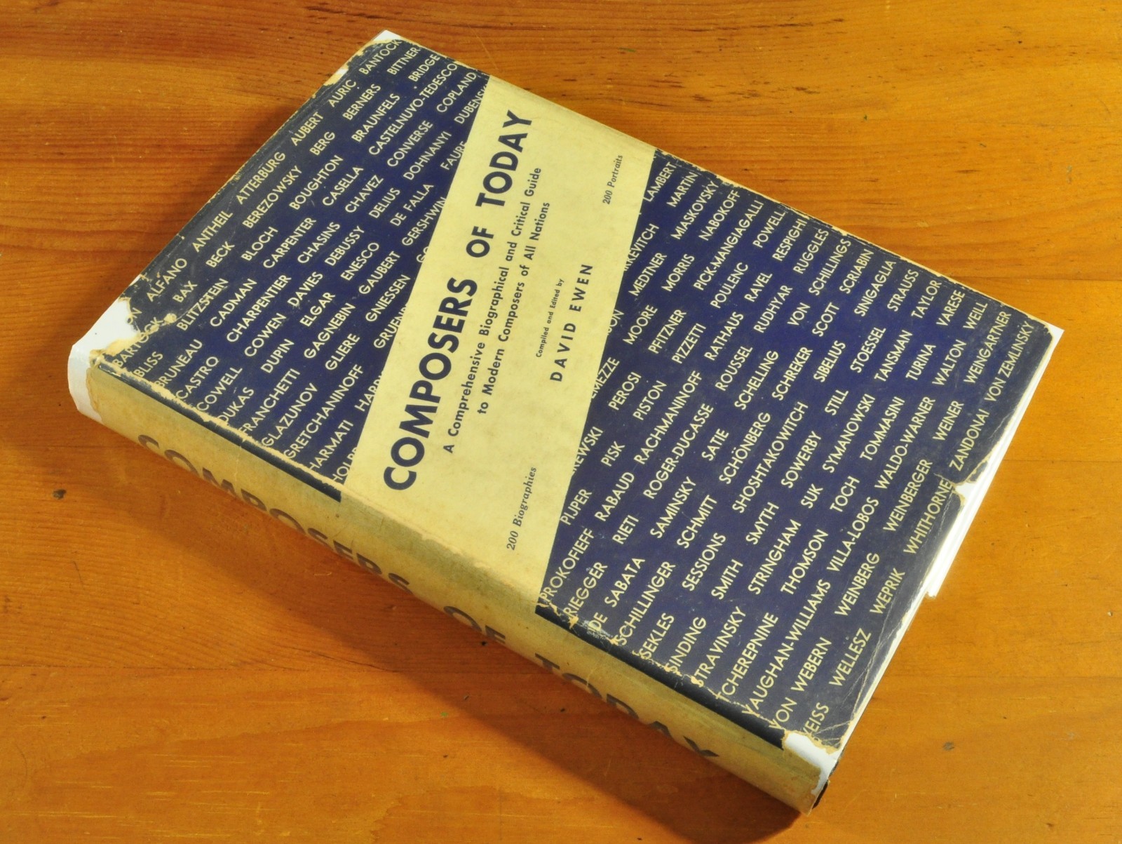 Composers of Today David Ewen Biographical Critical Guide Modern Classical Music