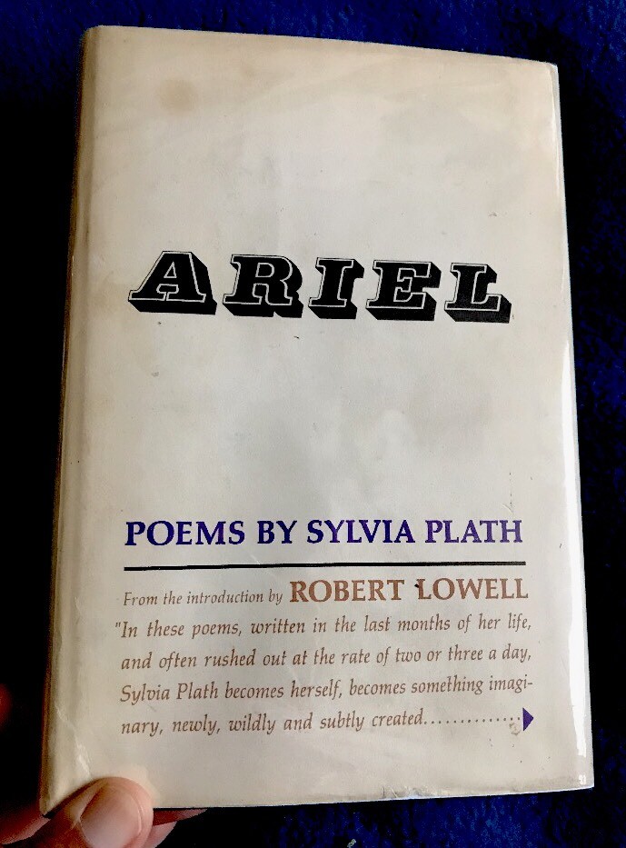 ARIEL: Poetry by SYLVIA PLATH (hardcover book) 2nd Printing 1966