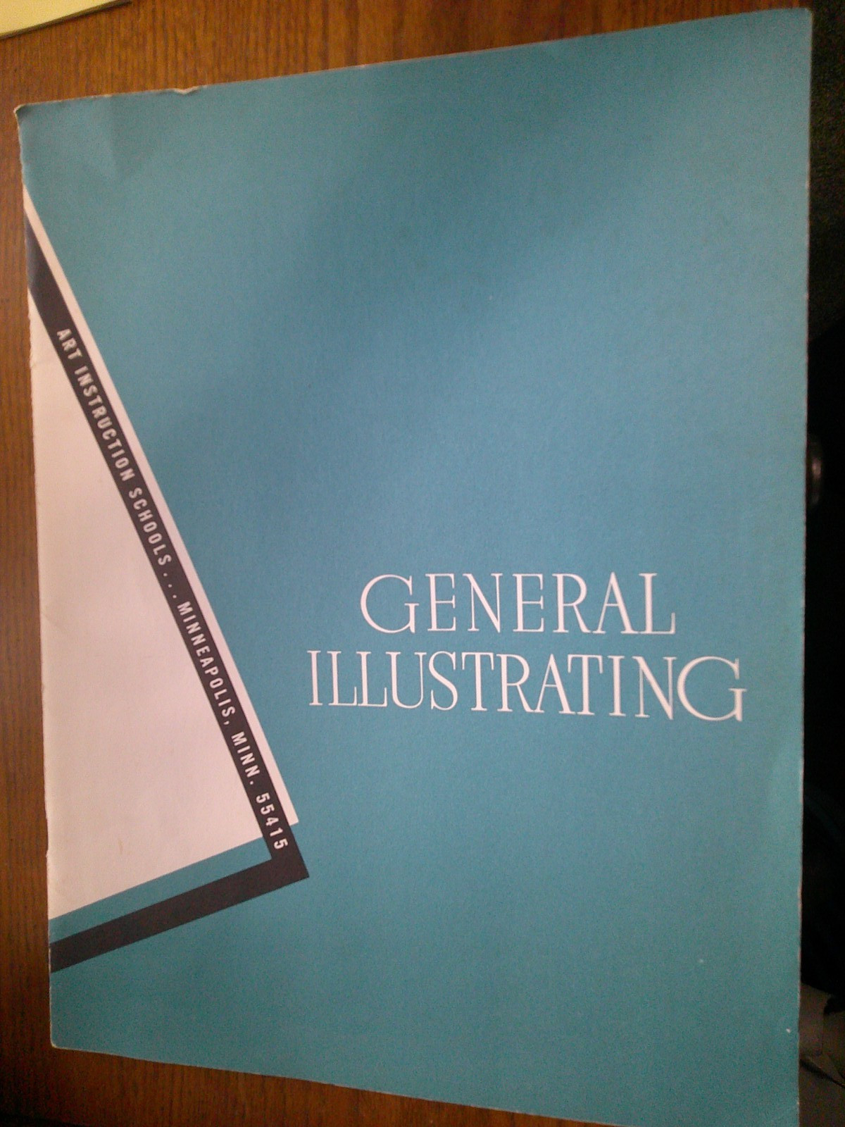Vintage 1960 GENERAL ILLUSTRATING Course Book Art Instruction Schools