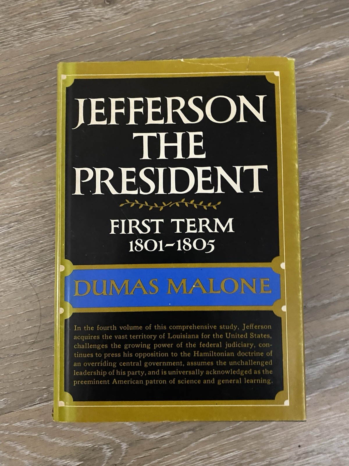 Dumas Malone JEFFERSON AND HIS TIME Complete 4 Volumes Hardcover Dust Jackets