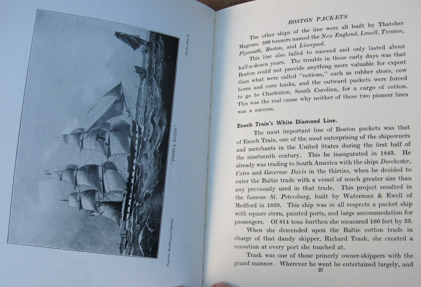 1956 The Western Ocean Packets- Basil Lubbock