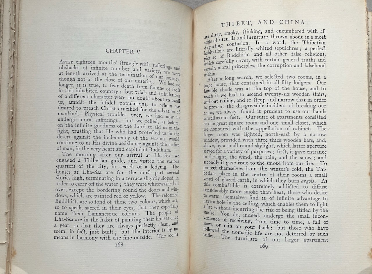 Travels in Tartary, Thibet and China 1844-1946 Vol 2 / Wm. Hazlitt / Harper 1928
