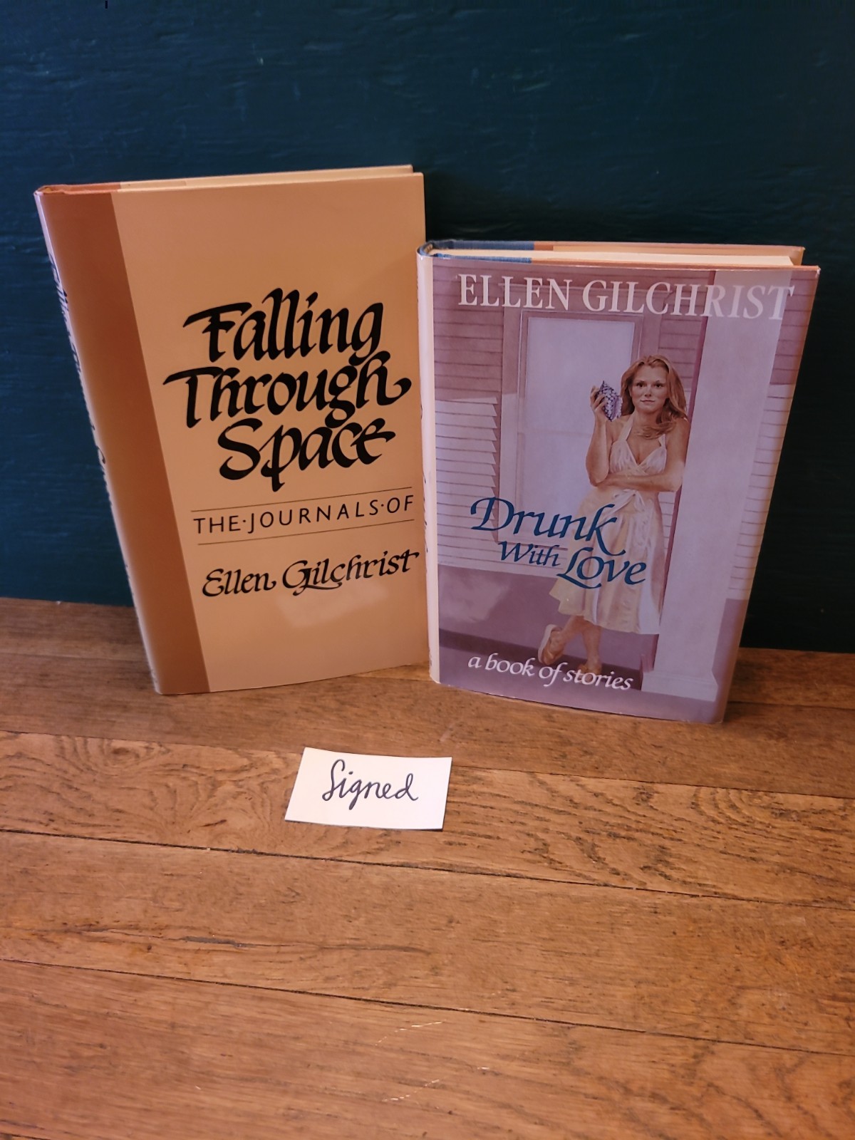 Drunk With Love and Journals By Ellen Gilchrist ~ 1st Edition SIGNED 1986
