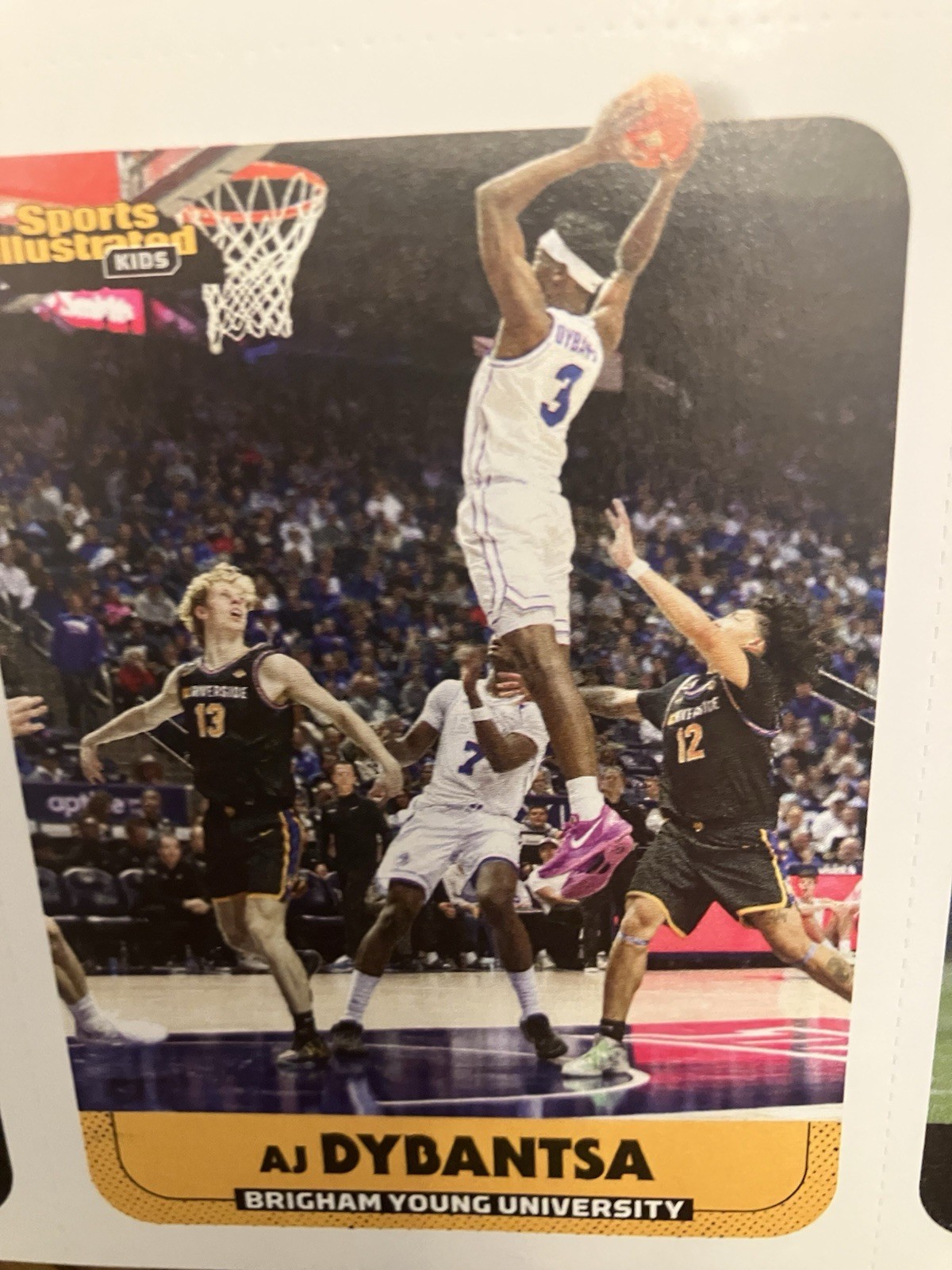 Sports Illustrated For Kids March/April 2026 Fernando Mendoza, AJ Dybantsa Cards