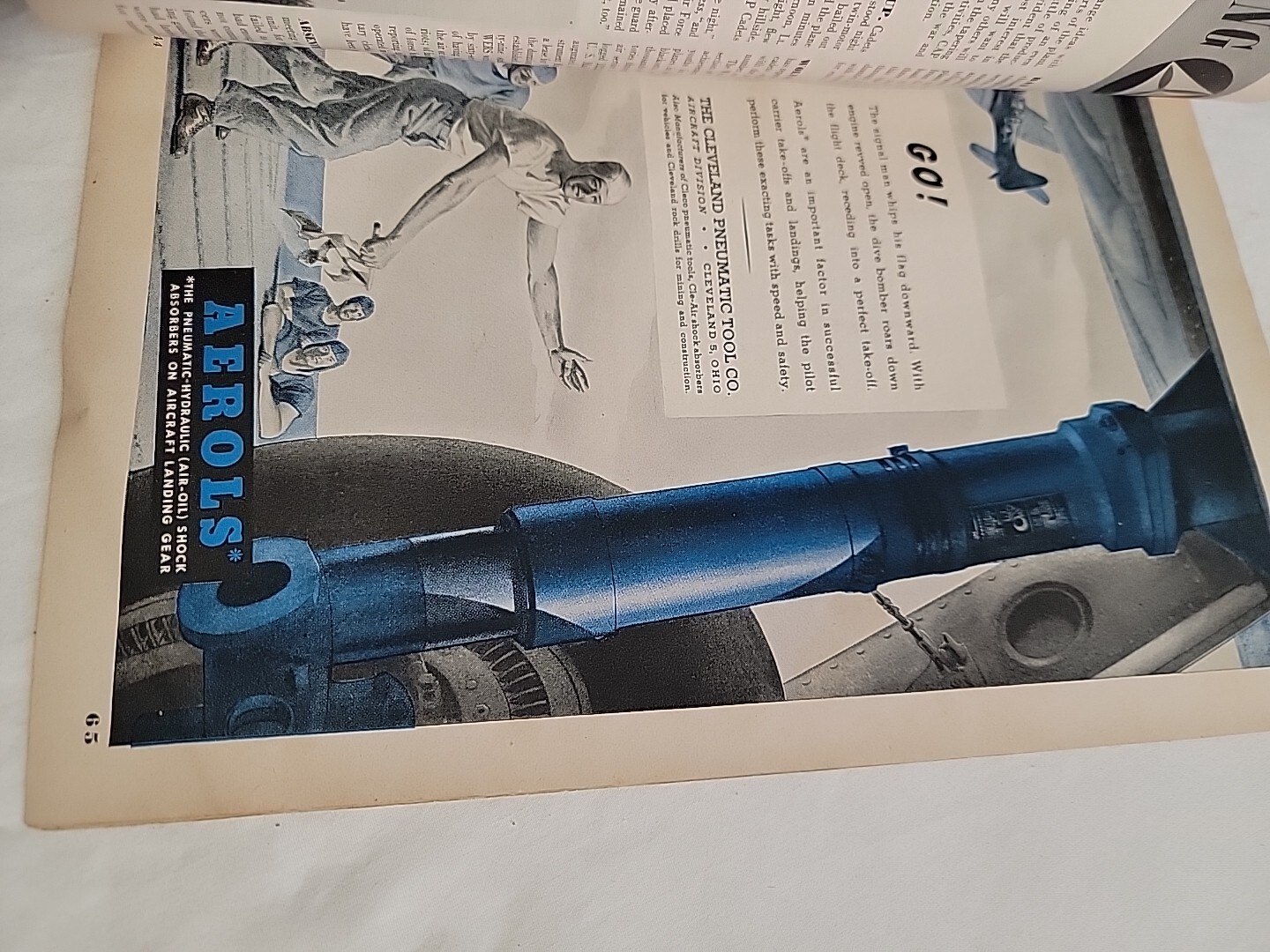 Vitage SKYWAYS Magazine April 1944 „Britains War Planes“ WWII Special Edition