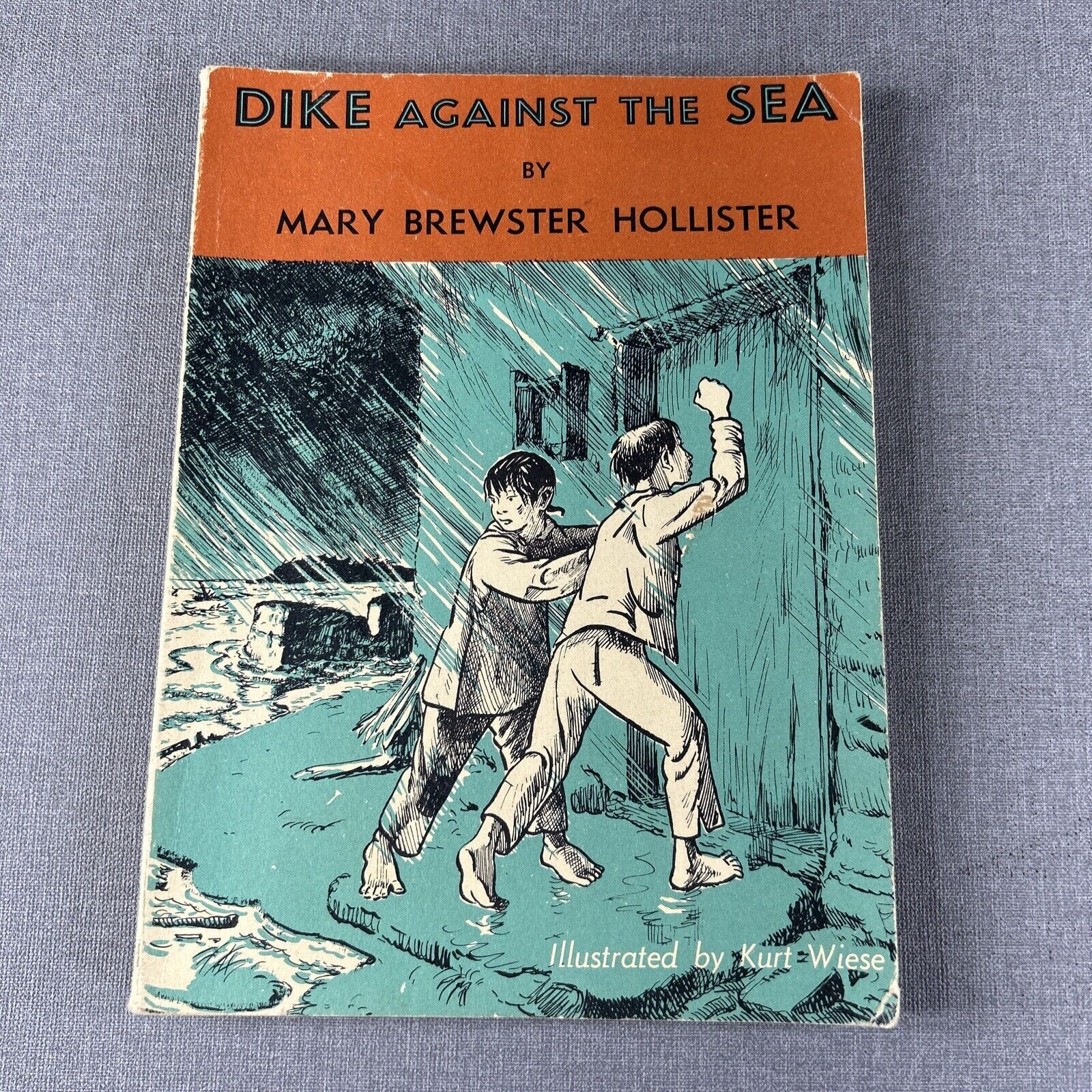 Mary Brewster Hollister Dike Against The Sea 1948 Vintage Paperback Book
