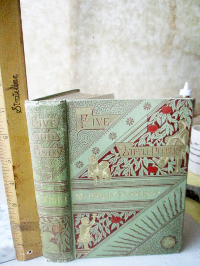 FIVE LITTLE PEPPERS;STORIES POLLY PEPPER TOLD,1899,Margaret Sidney,Illustrated