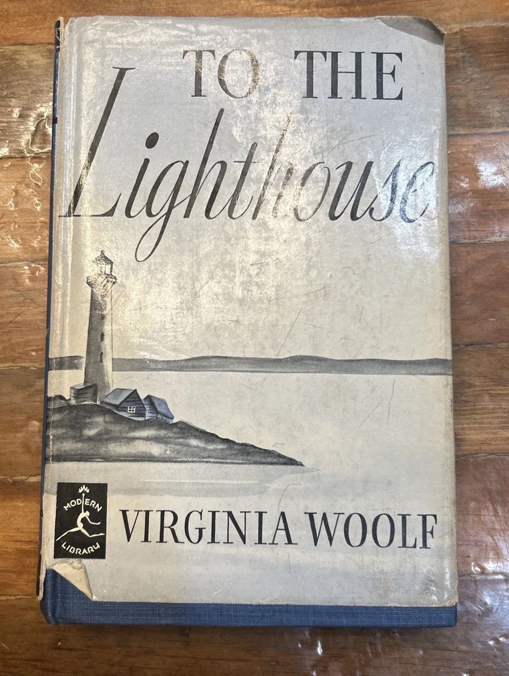 TO THE LIGHTHOUSE By VIRGINIA WOOLF 1937 First Modern Library Ed #217 HCDJ BOOK