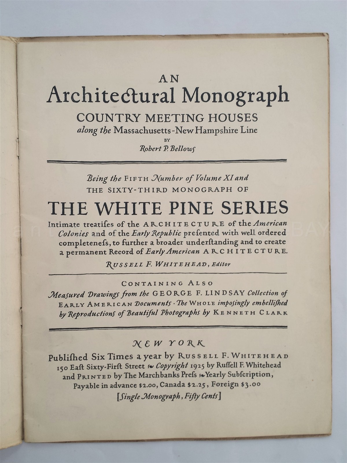 1930s antique COUNTRY MEETING HOUSES massachusetts new hampshire ARCHITECTURE