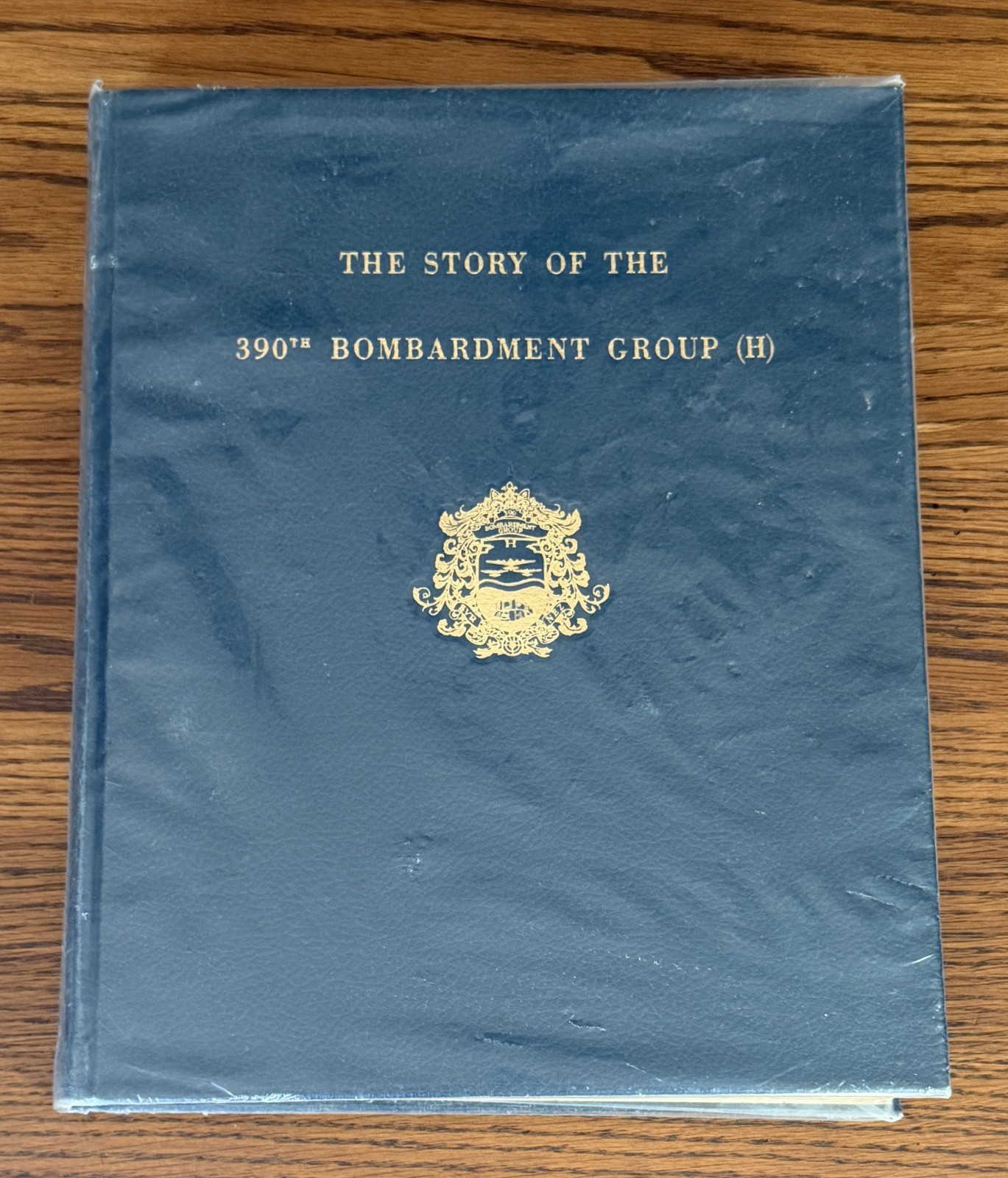 THE STORY OF THE 390th BOMBARDMENT GROUP VTG 1947 MILITARY WAR BOOK w PROVENANCE