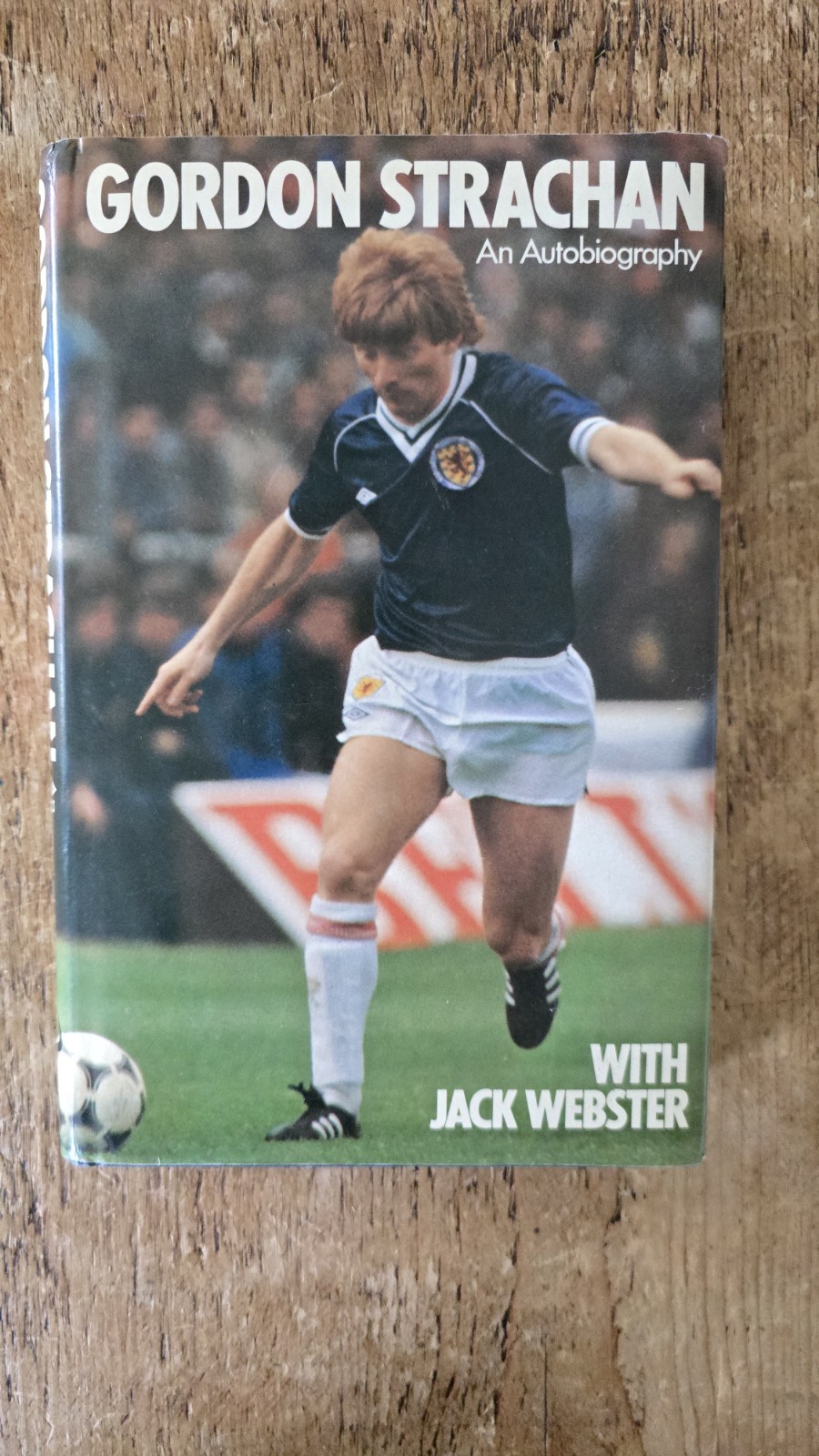 Gordon Strachan **Signed** 1984 – Autobiography. Aberdeen, Scotland, Man Utd