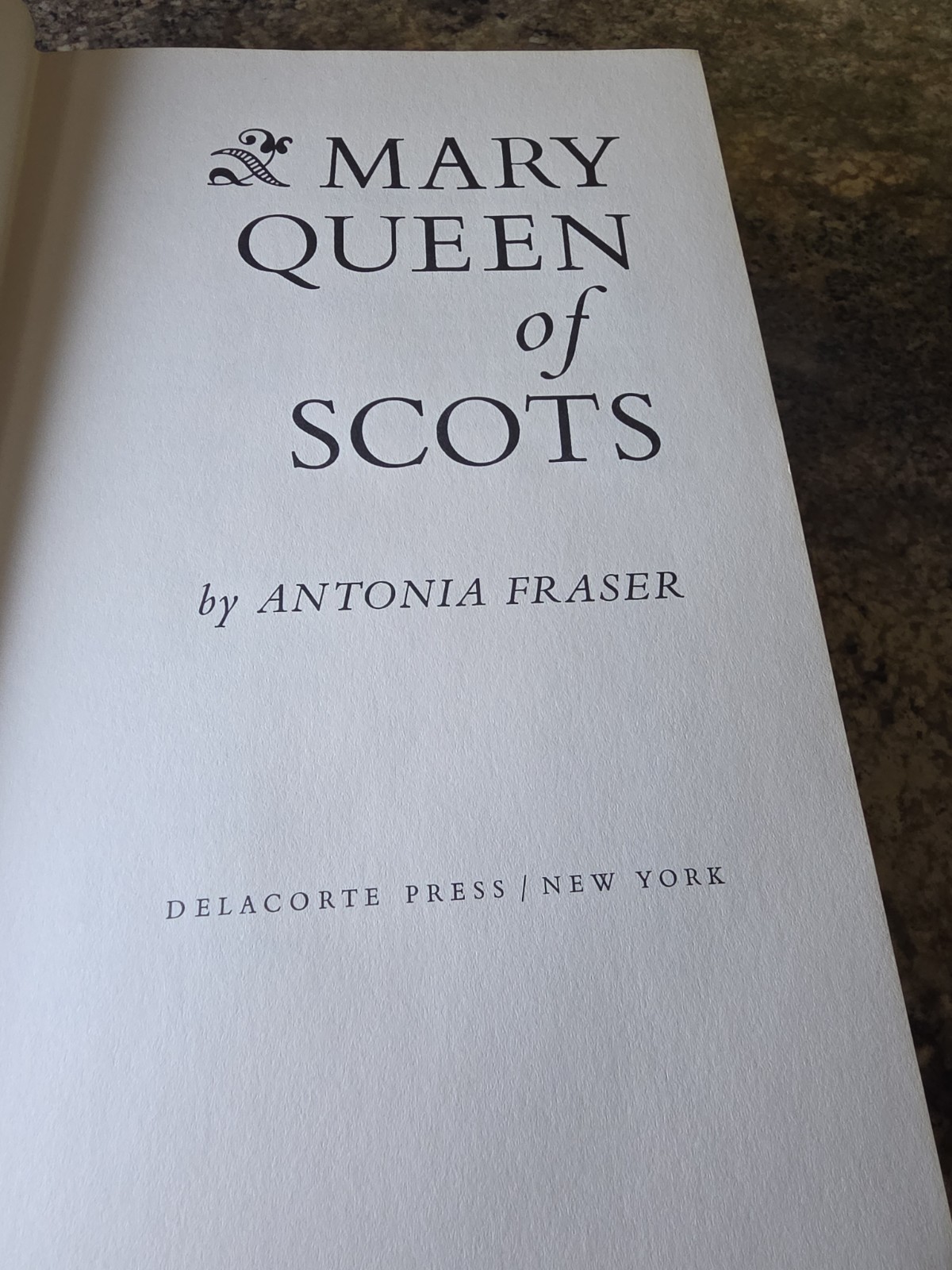 Mary Queen of Scots by Antonia Fraser, Hardcover, 1973, SCOTLAND Scottish Royal