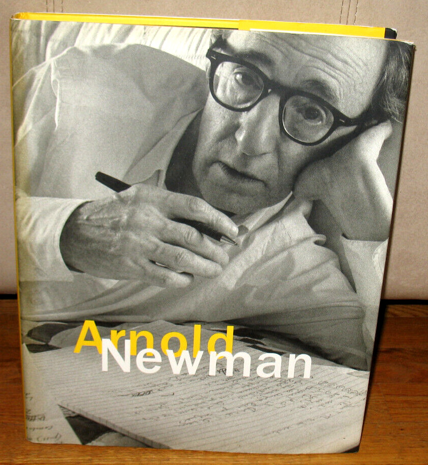 SIGNED Arnold Newman Taschen Monograph Portraits Photographs Photographer HC DJ