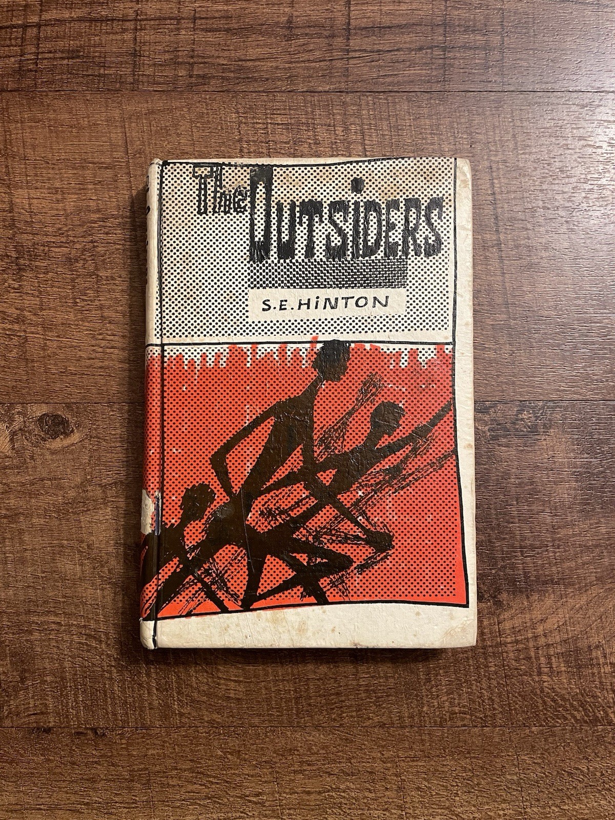 THE OUTSIDERS by S. E. HINTON 1967 Reinforced Binding VIKING PRESS Ex Libris