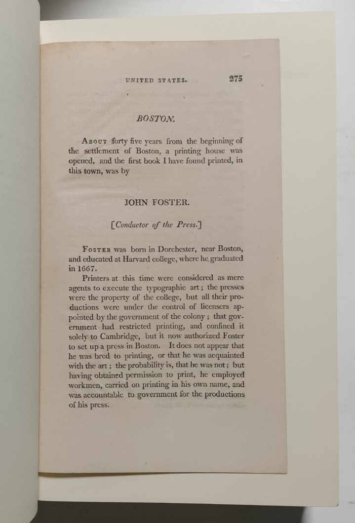 Isaiah Thomas – The History of Printing in America – 1970 – Boxed – Limited Ed.
