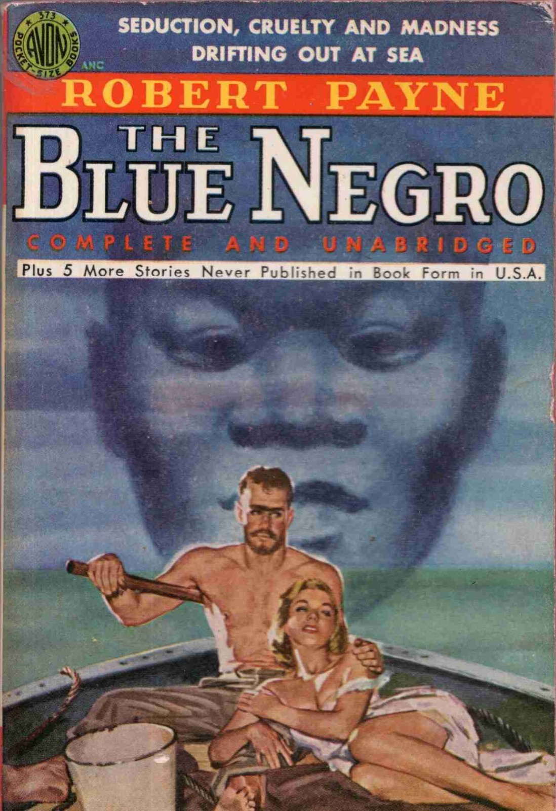The Blue Negro & Other Stories by Robert Payne Vintage Sleaze GGA Pulp Paperback