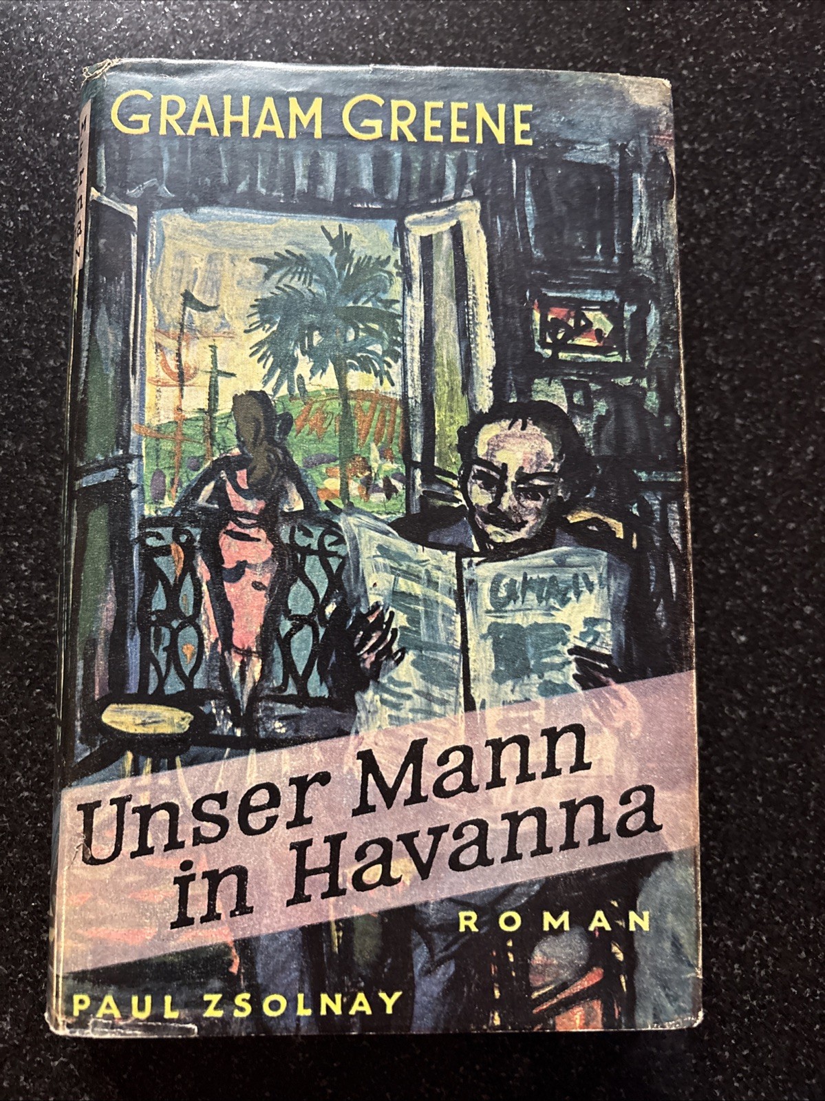 1959 Unser Mann In Havanna Unstated First Edition Book Estate Unclipped Dj