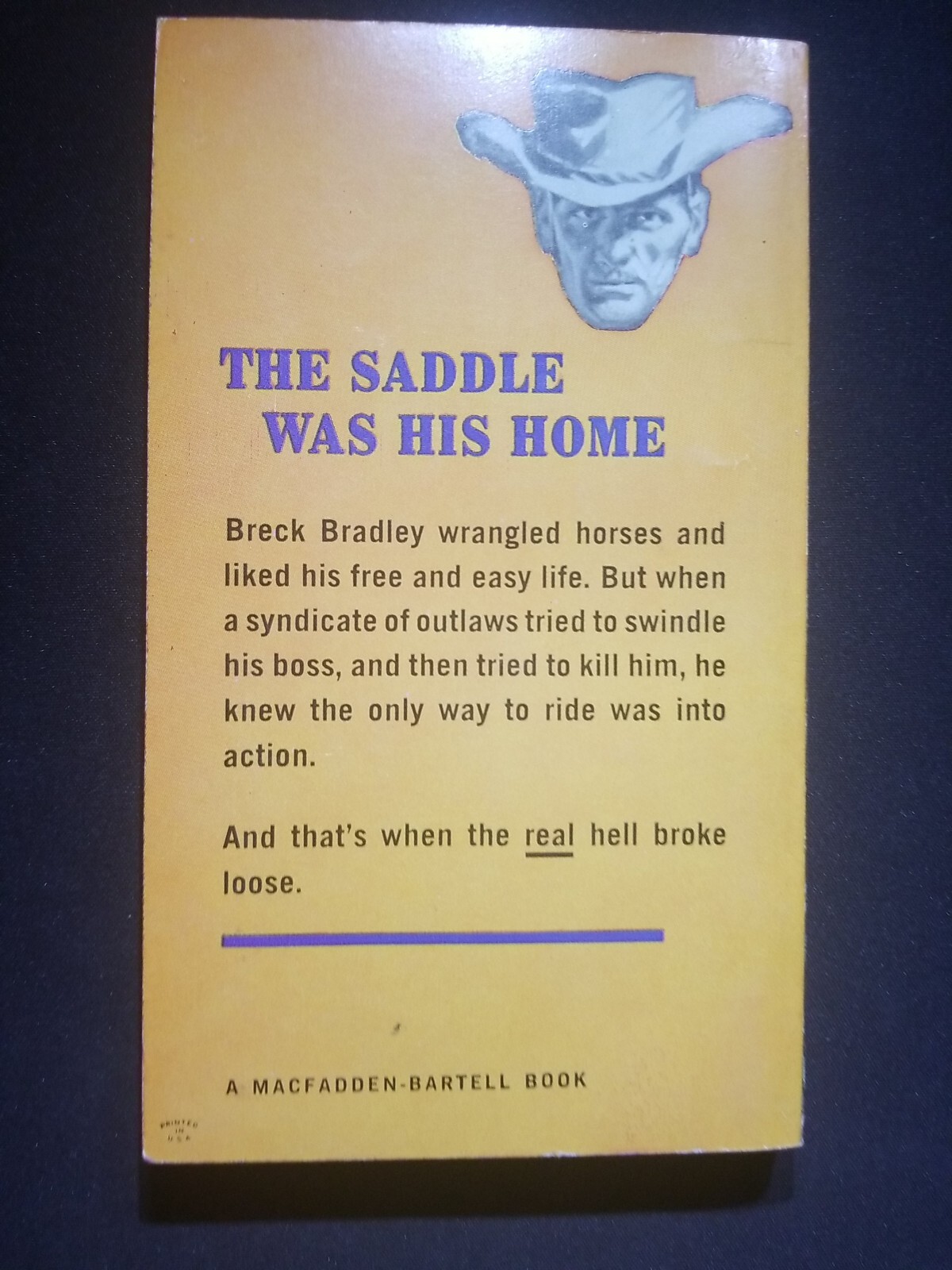 SON OF THE SADDLE BY Al Cody ( First Edition 1967, Paperback) Western Clean