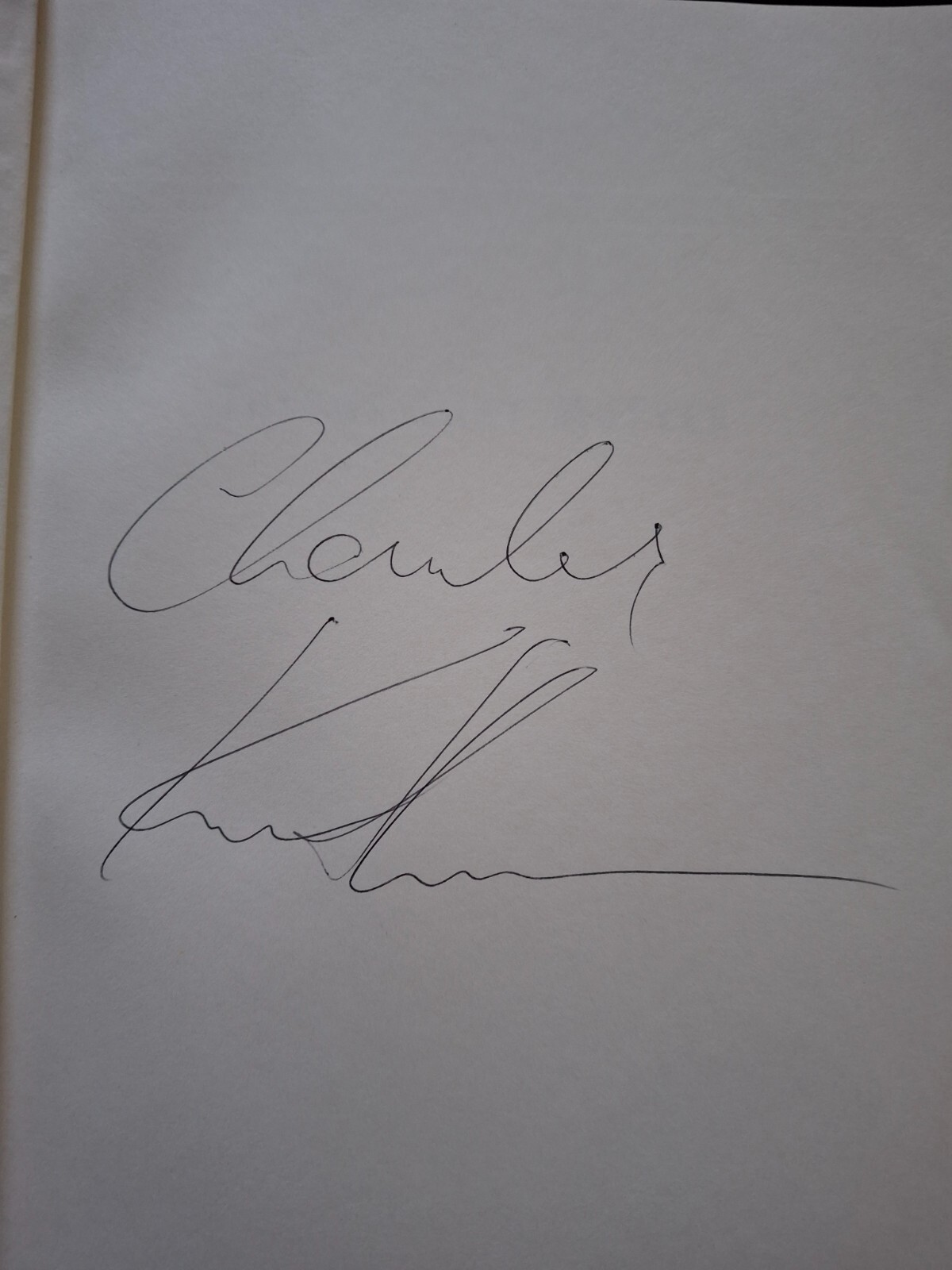 Signed limited first edition compiled essays of Charles Krauthammer