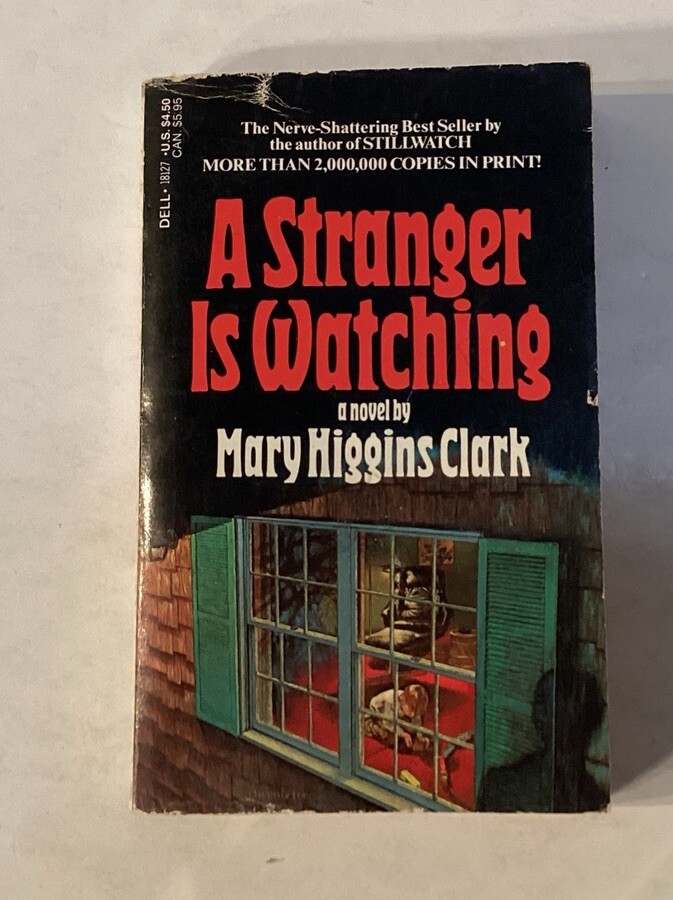 A STRANGER IS WATCHING by Mary Higgins Clark (1979) Dell horror pb 1st