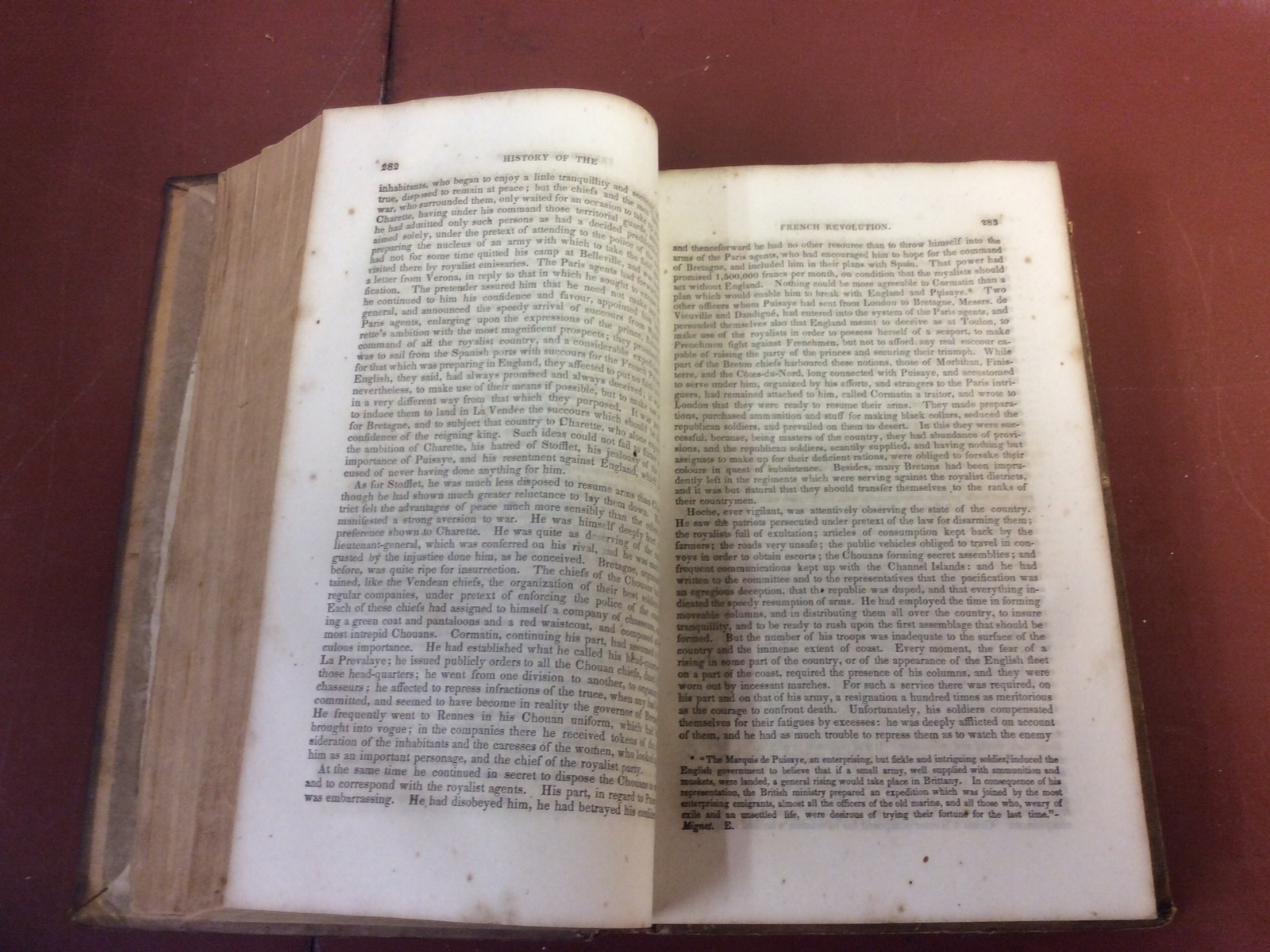 THE HISTORY OF THE FRENCH REVOLUTION by M.A. Thiers – Vol’s 3 & 4 in one – 1850