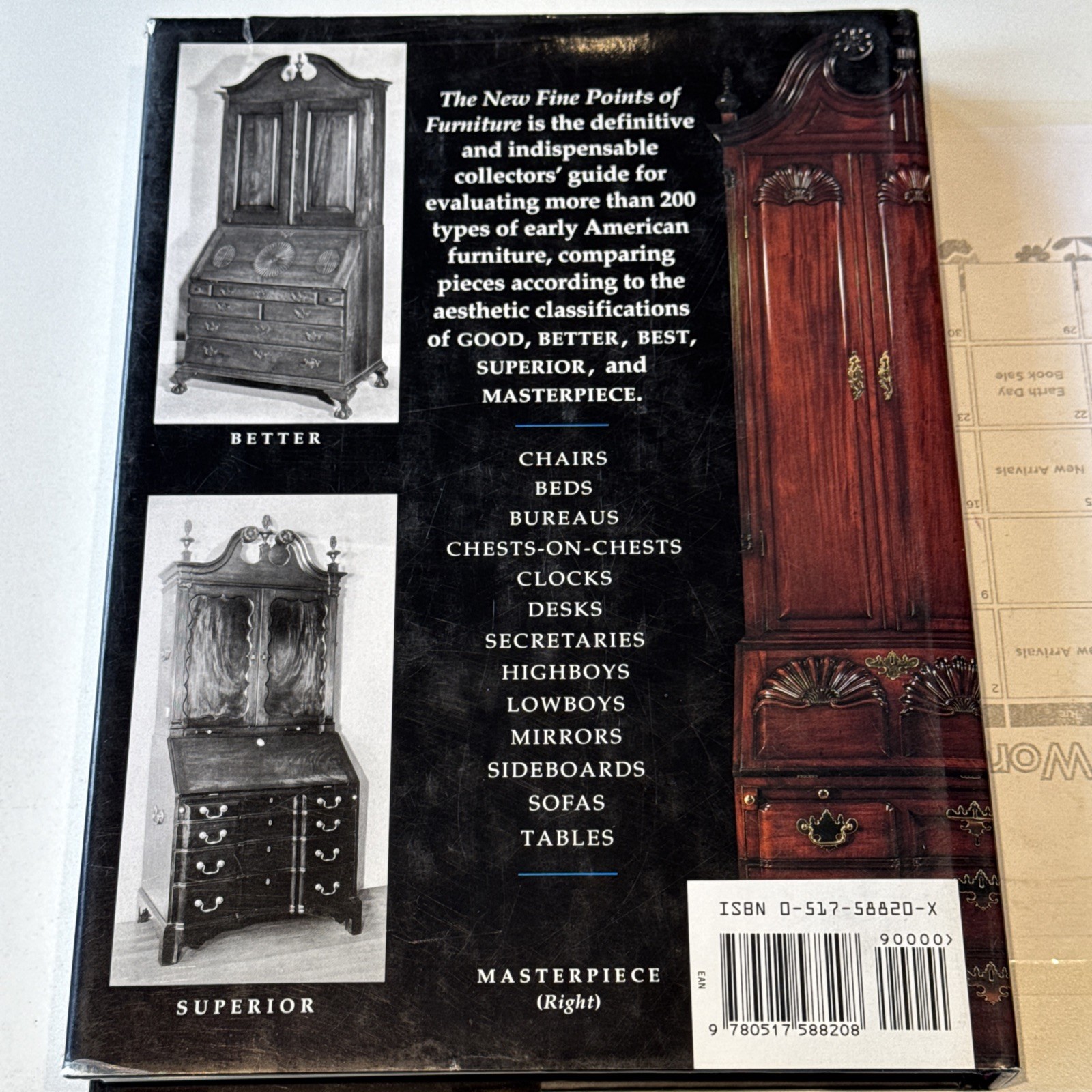 New Fine Points of Furniture : Early American: The Good, Better, Best, Superior
