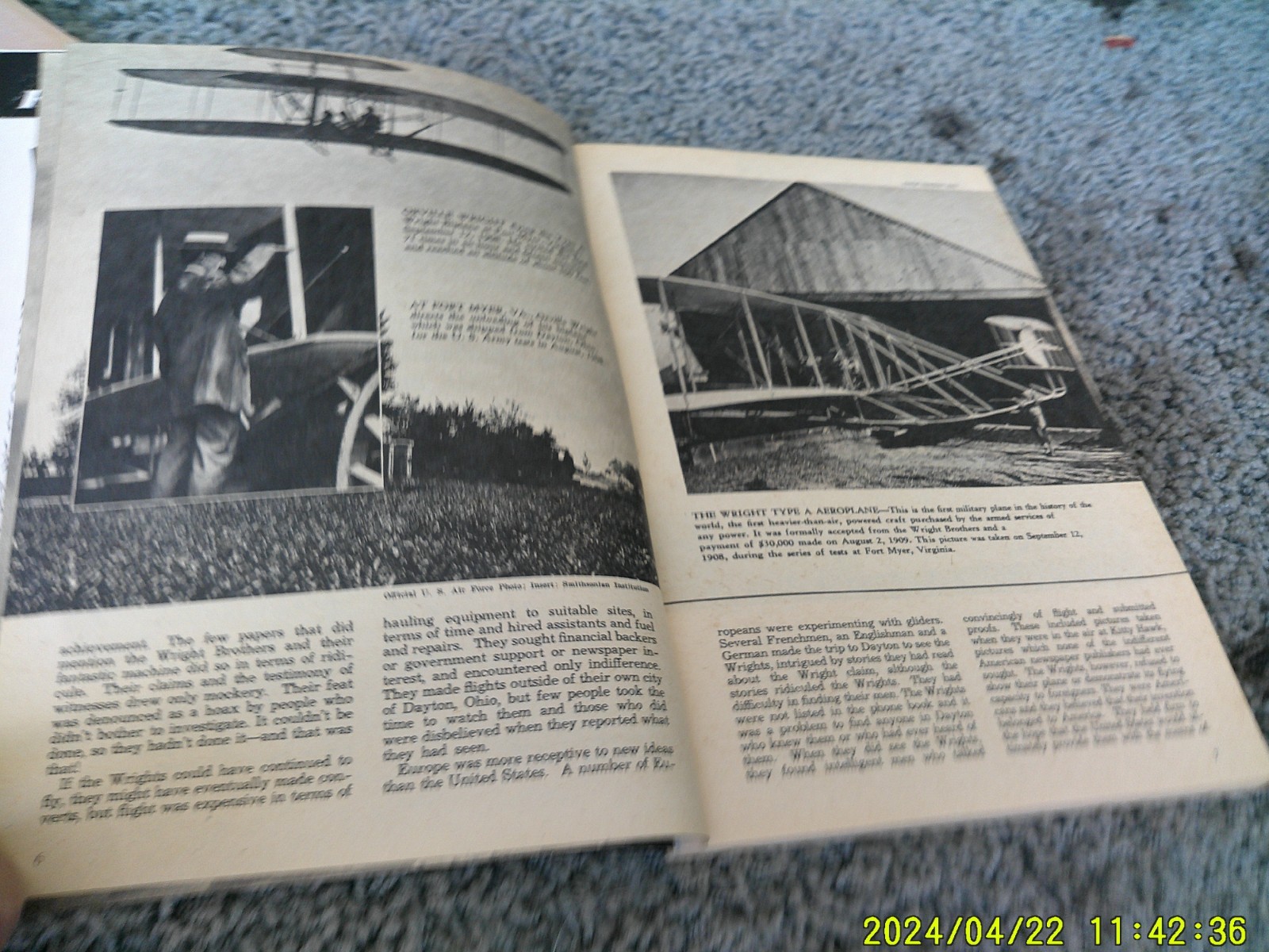 THE FIRST WAR PLANES by William E. Barrett. 1st edition 1960. Military WWI