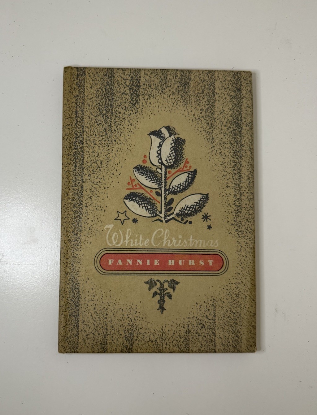 Fannie Hurst – White Christmas 1942 Stated First Edition Rare Vintage Book Xmas